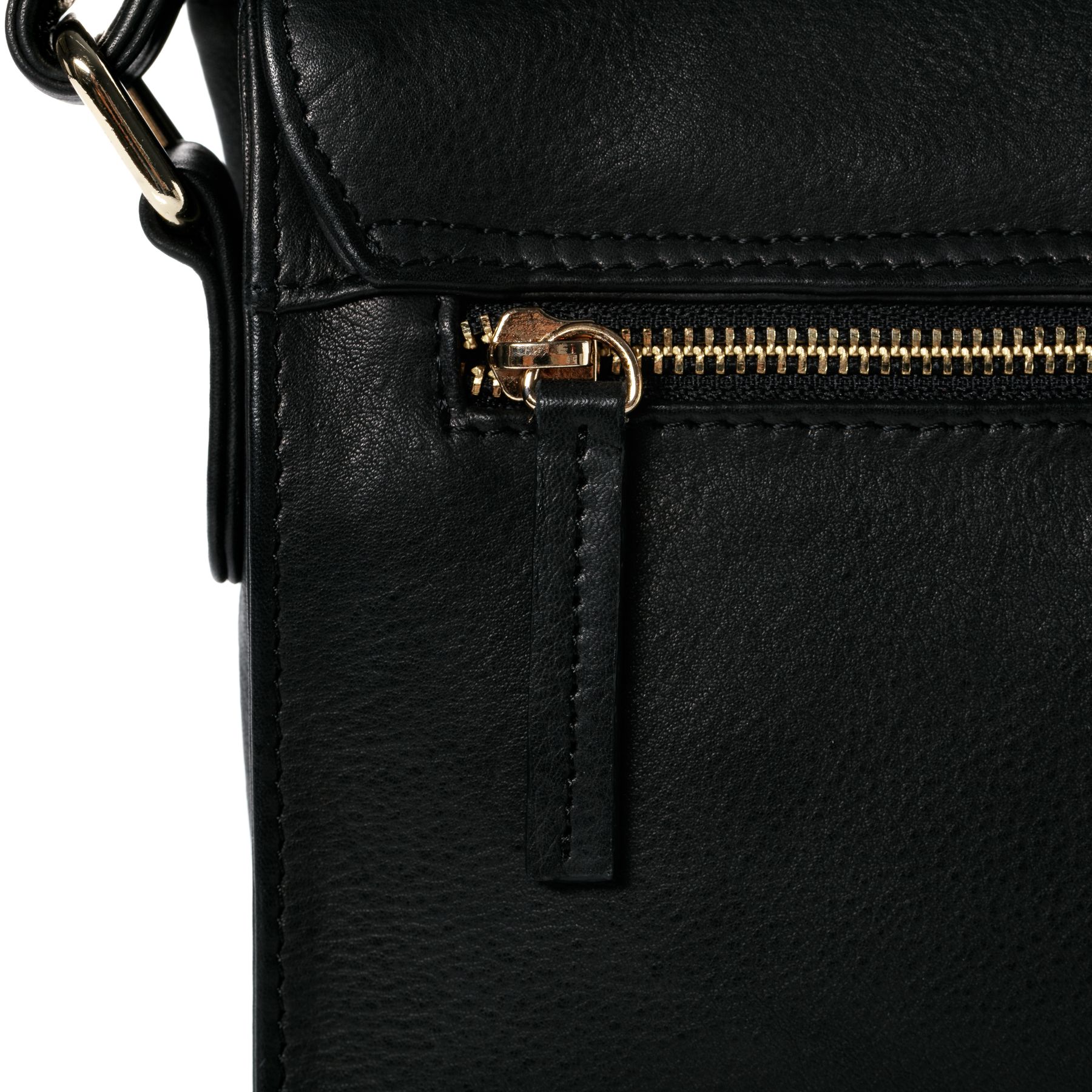 BACCINI Schultertasche Leder & Umhängetasche Leder ELA schwarz 13998