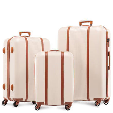 FERGÉ Kofferset 3-teilig MILANO 3er Trolley Set 4 Rollen 49171