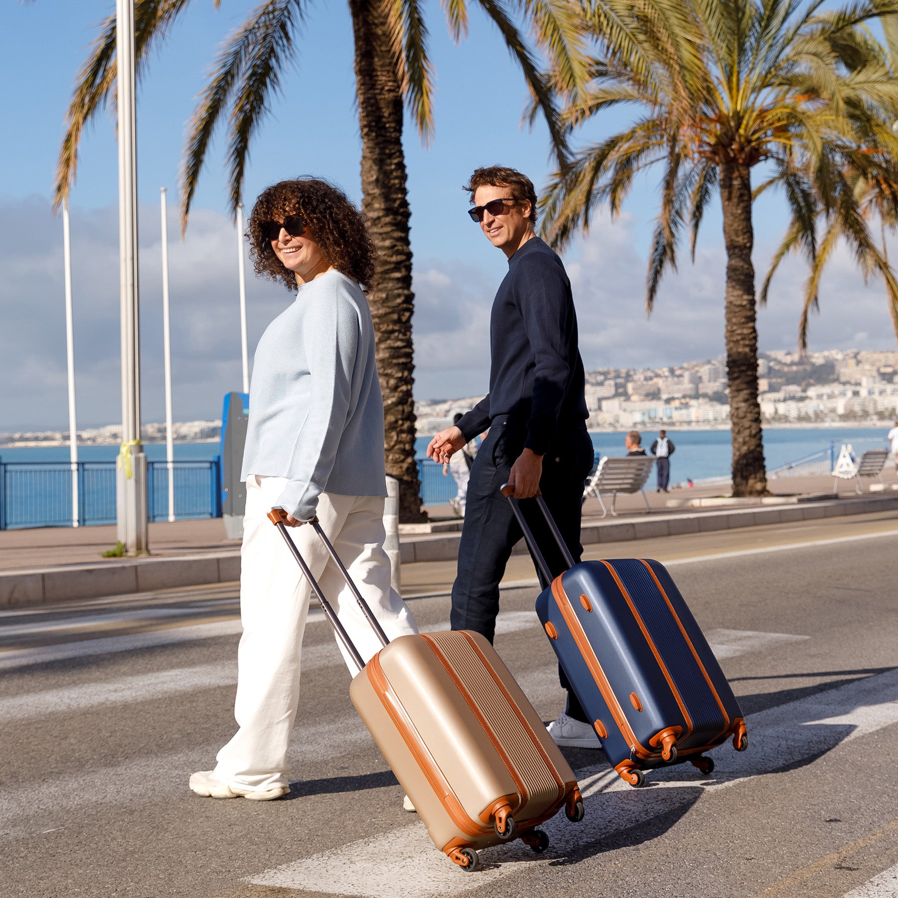 FERGÉ Kofferset 3-teilig MILANO 3er Trolley Set 4 Rollen 45481