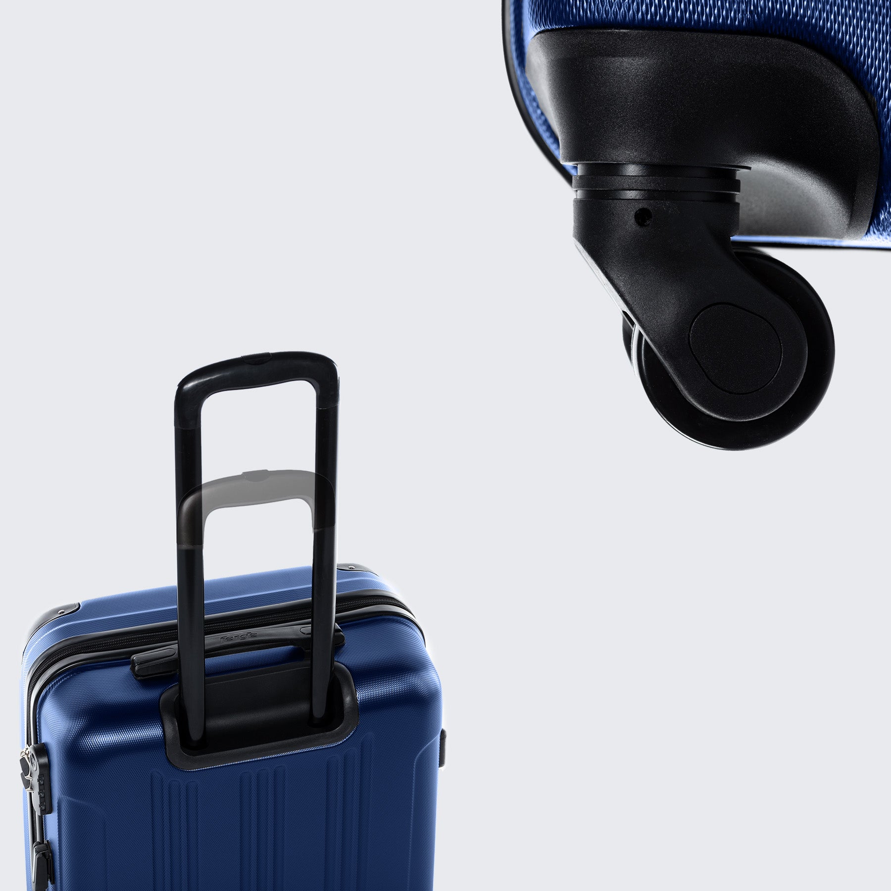 FERGÉ Kofferset 3-teilig QUÉBEC 3er Trolley Set 4 Rollen 50046