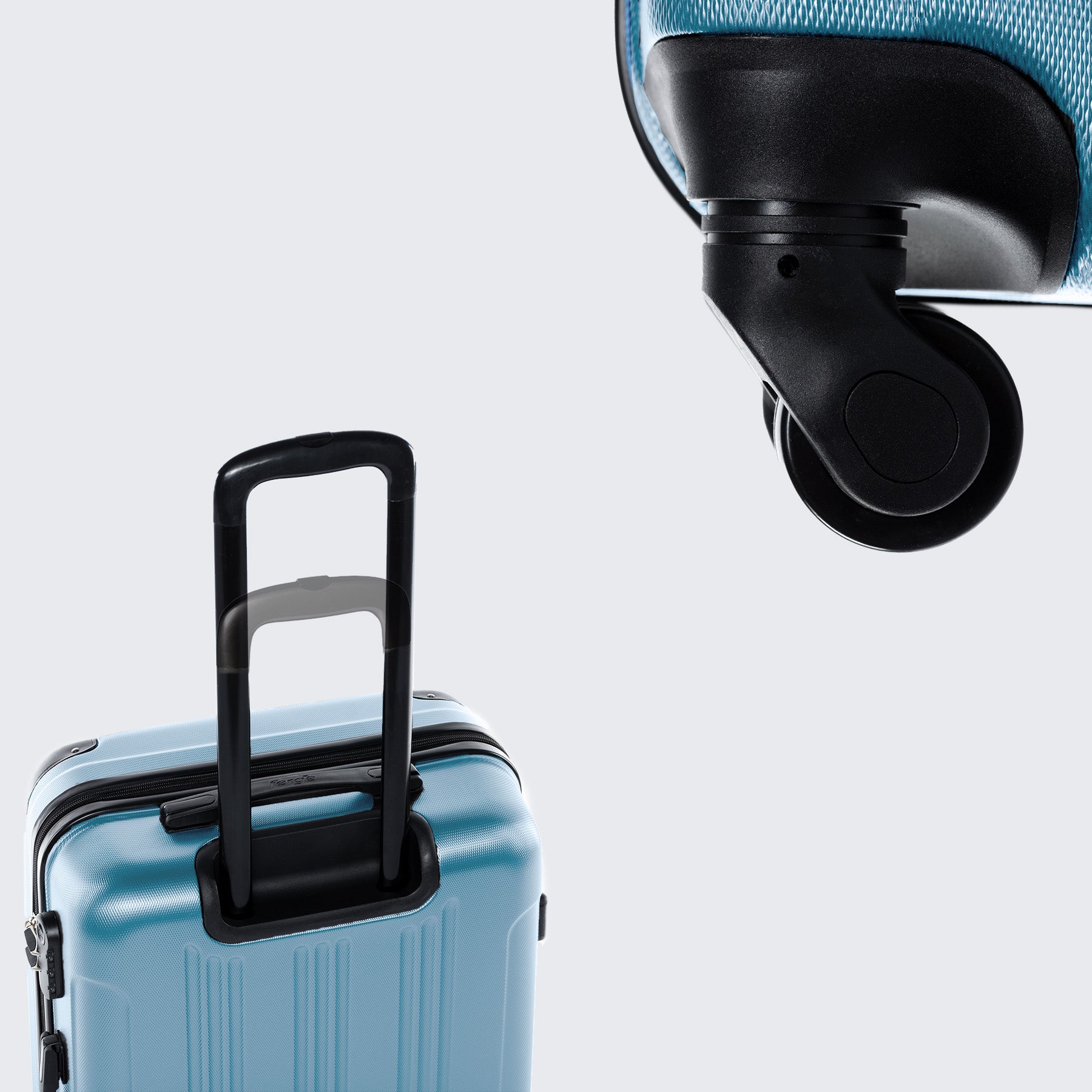 FERGÉ Kofferset 3-teilig QUÉBEC 3er Trolley Set 4 Rollen 50040