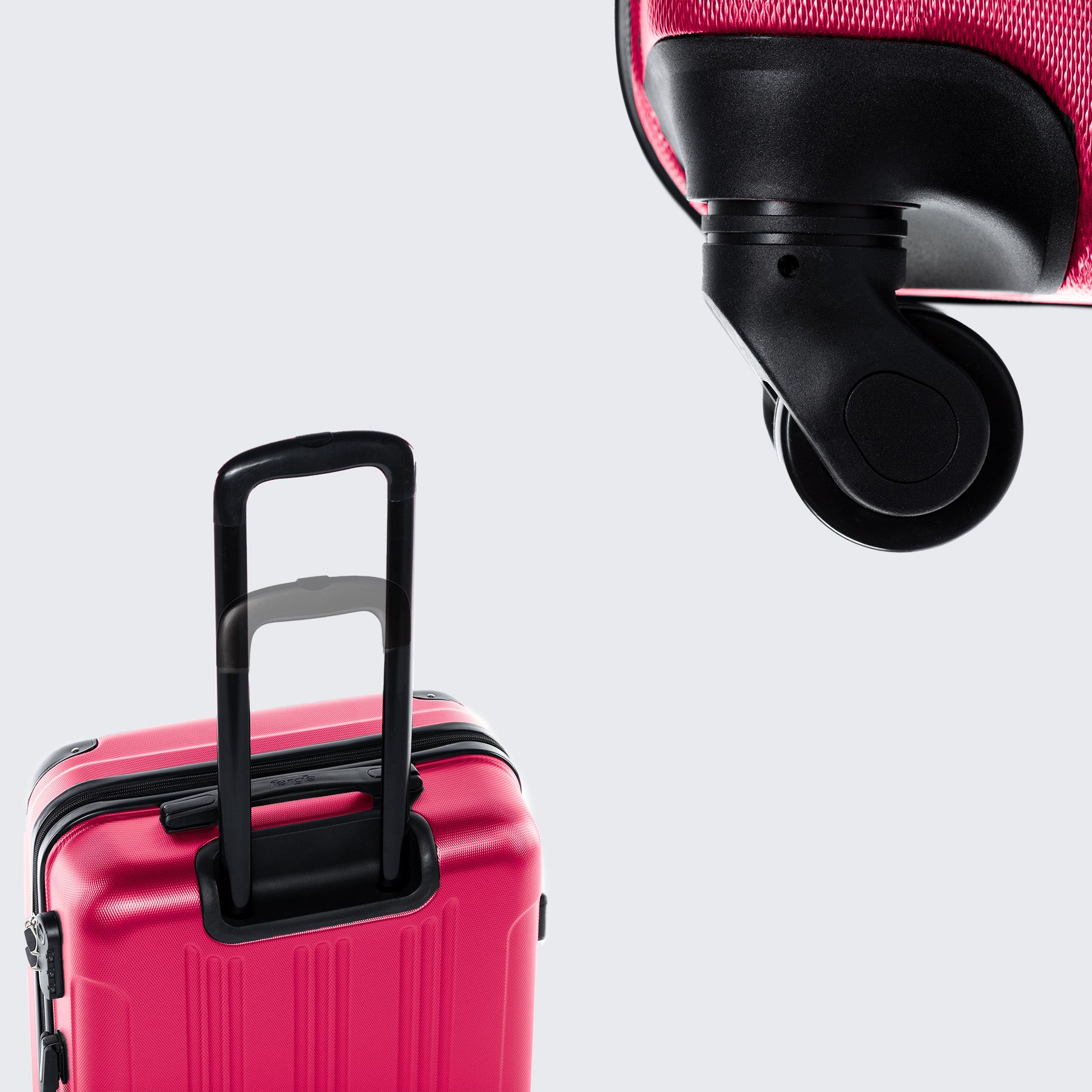 FERGÉ Kofferset 3-teilig QUÉBEC 3er Trolley Set 4 Rollen 50056