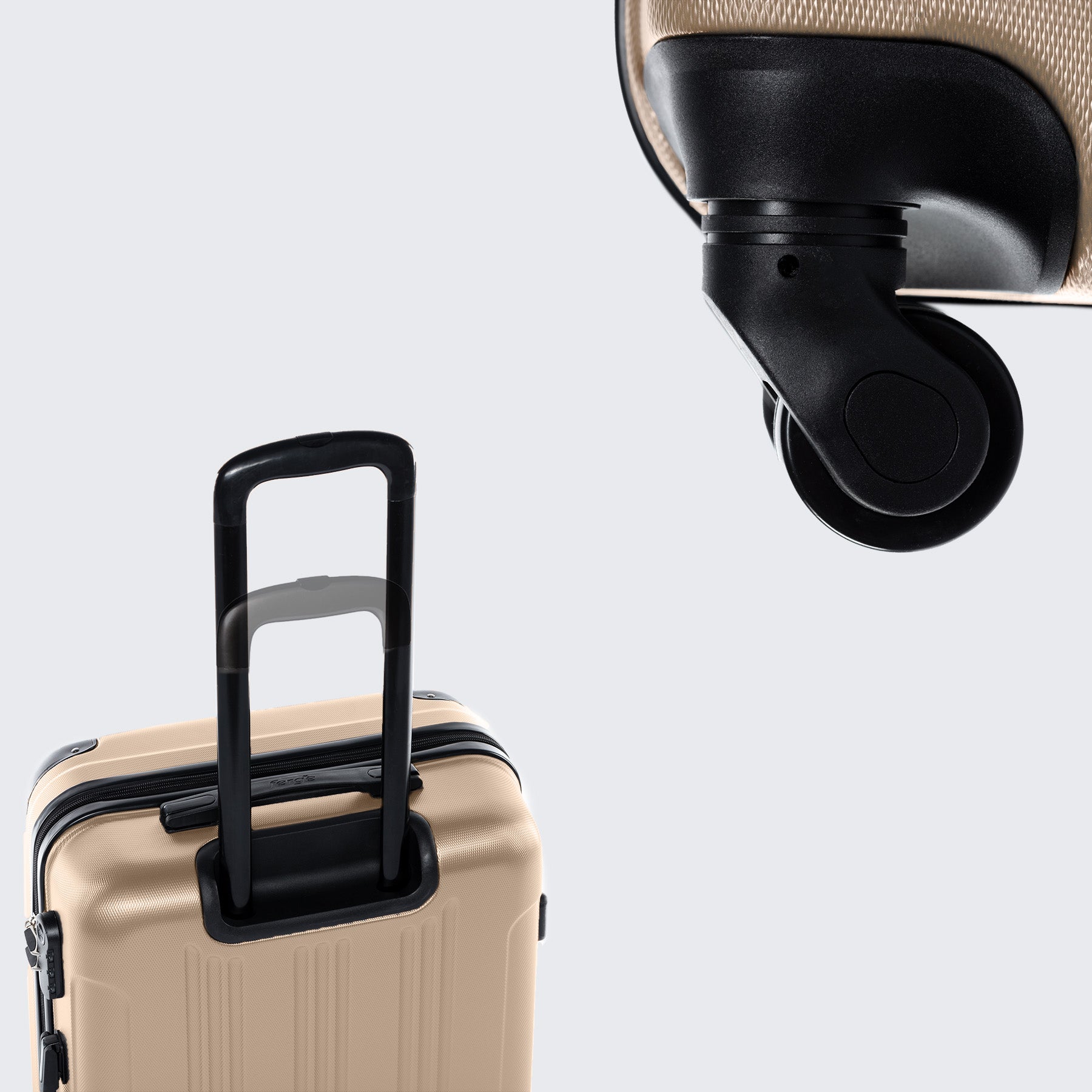 FERGÉ Kofferset 3-teilig QUÉBEC 3er Trolley Set 4 Rollen 50051