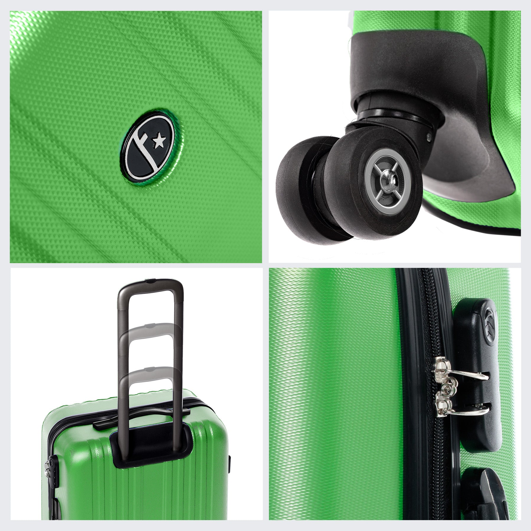 FERGÉ Kofferset 3-teilig TOULOUSE cafÃ© 3er Trolley Set 46284