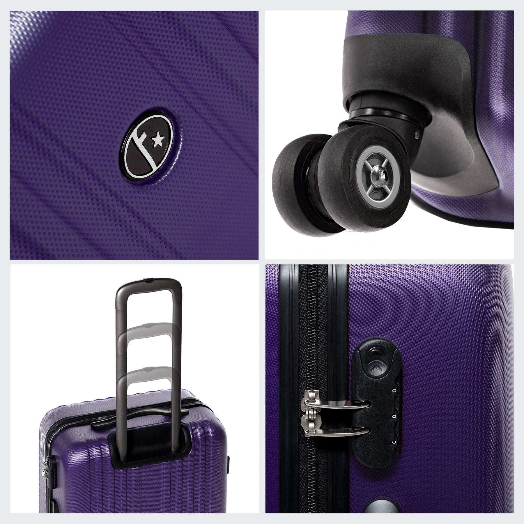 FERGÉ Kofferset 3-teilig TOULOUSE cafÃ© 3er Trolley Set 46249