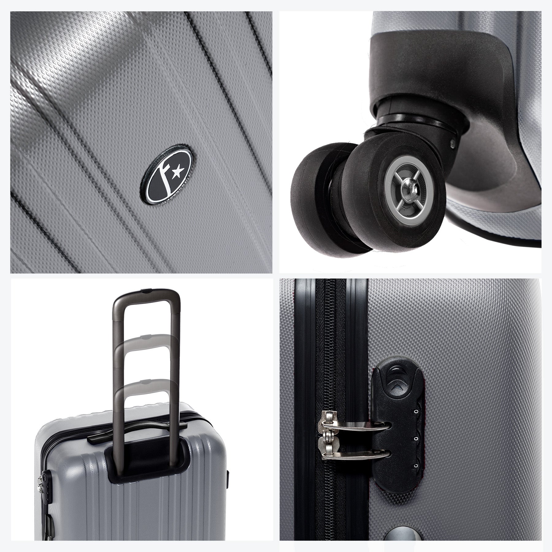 FERGÉ Kofferset 3-teilig TOULOUSE cafÃ© 3er Trolley Set 46254