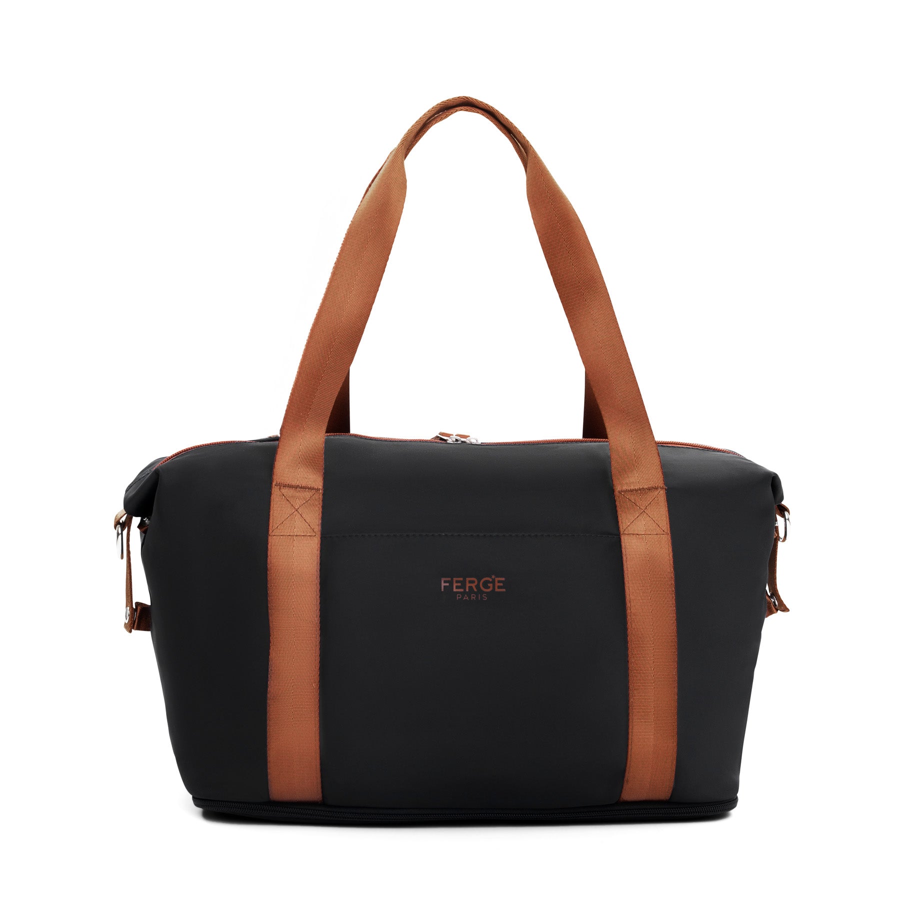 FERGÉ Milano Kombi Reisetasche  Kulturtasche blau beige schwarz 50417