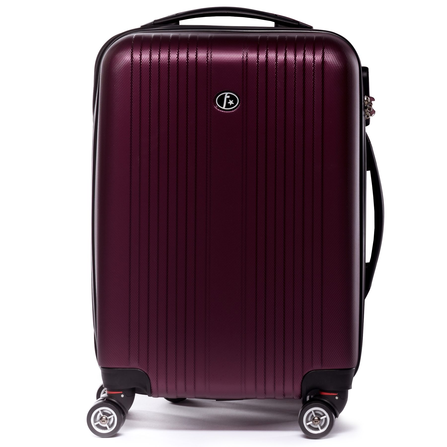 nee-de-carry-on handgepäck xb07 FERGÉ ABS TOULOUSE burgundy 19497