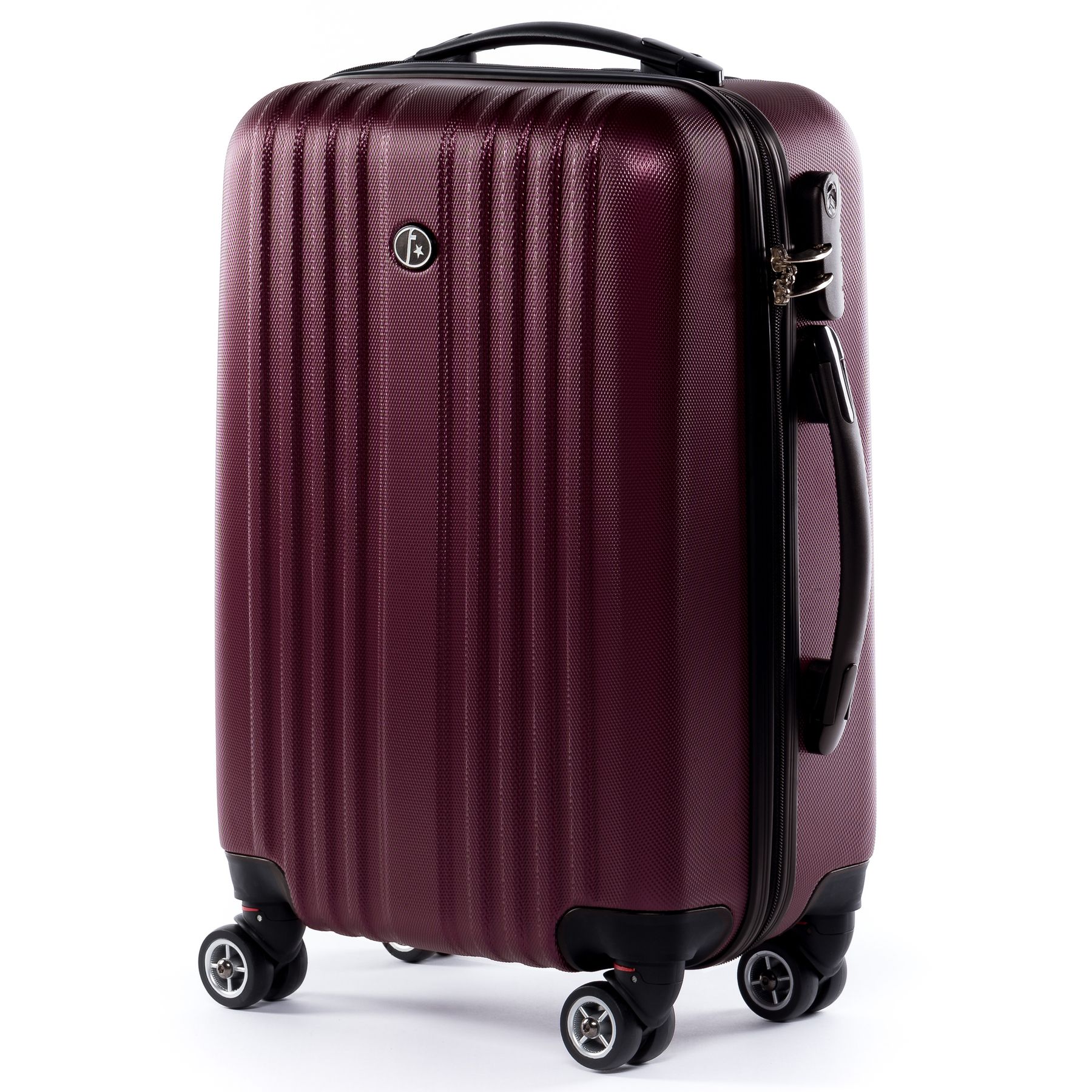 nee-de-carry-on handgepäck xb07 FERGÉ ABS TOULOUSE burgundy 19498