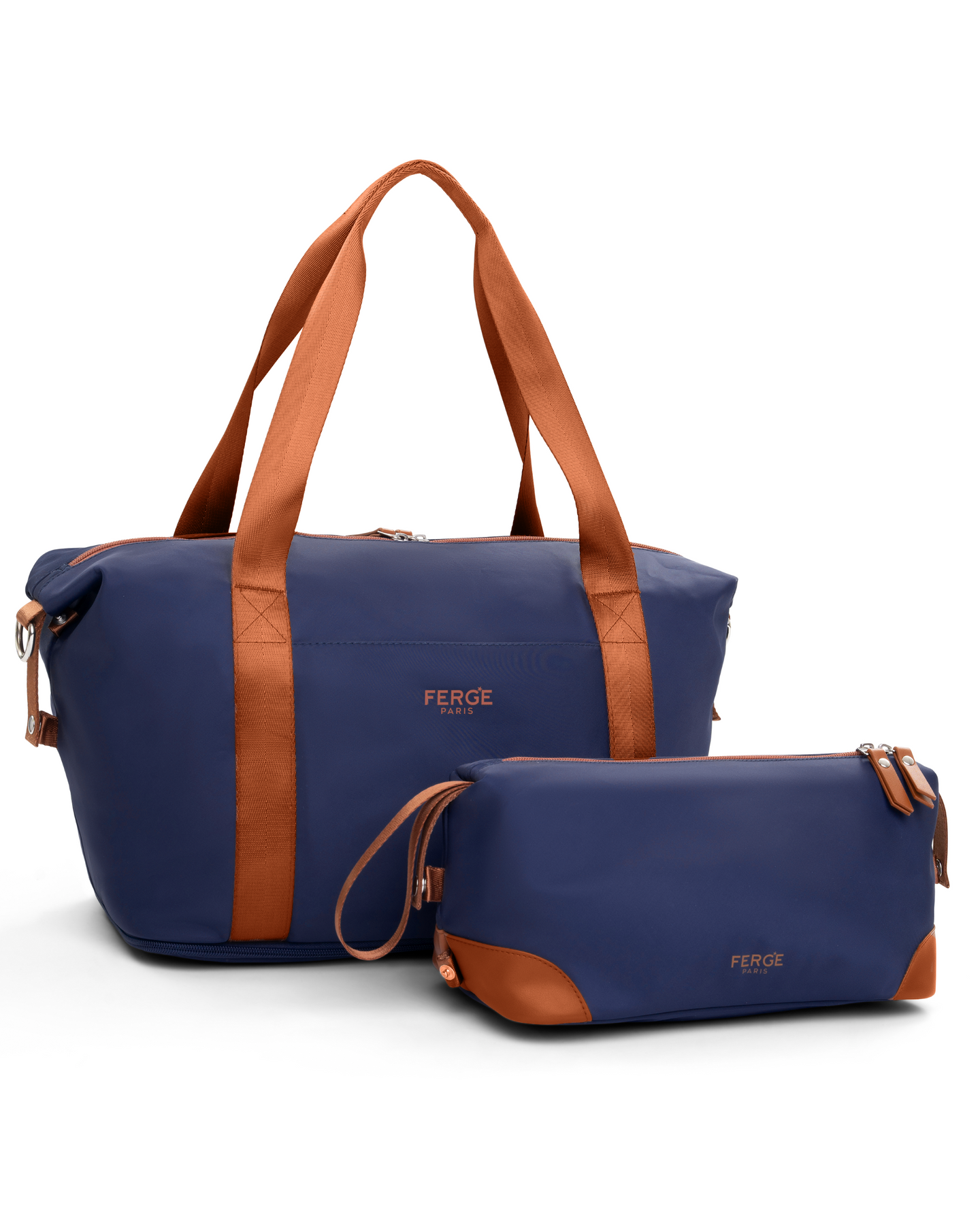 FERGÉ Gepäckset 3-teilig Hartschale Reisetasche Kulturtasche 47376