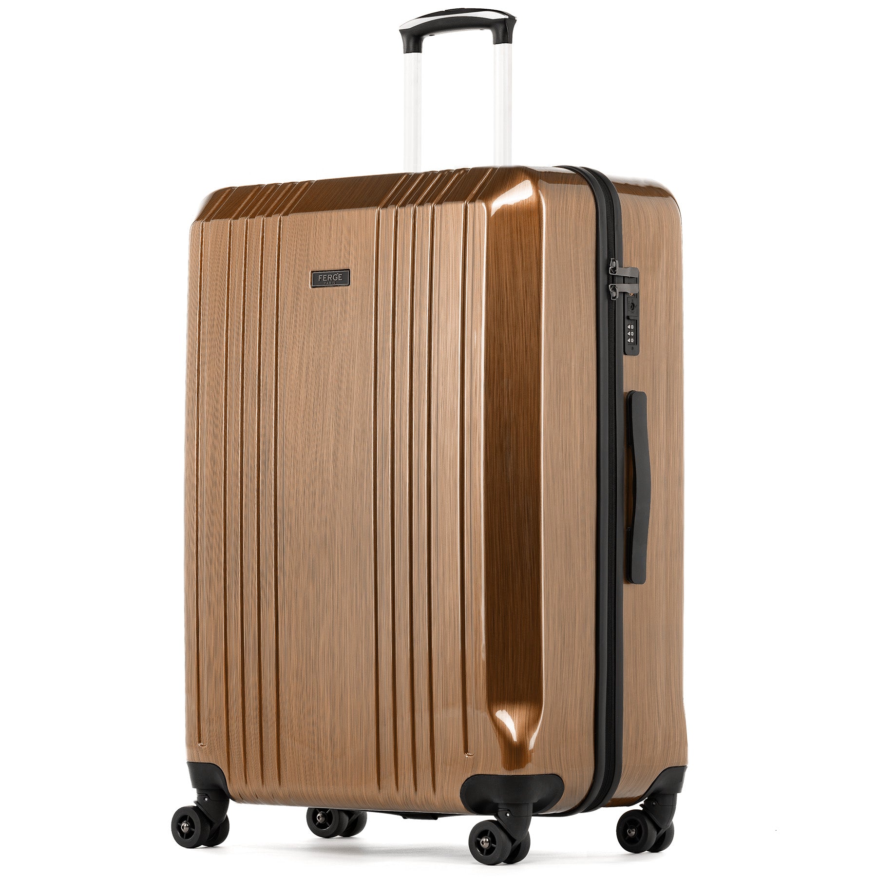 FERGÉ Kofferset 3-teilig ABS CANNES 3er Trolley Set Hartschale 44704