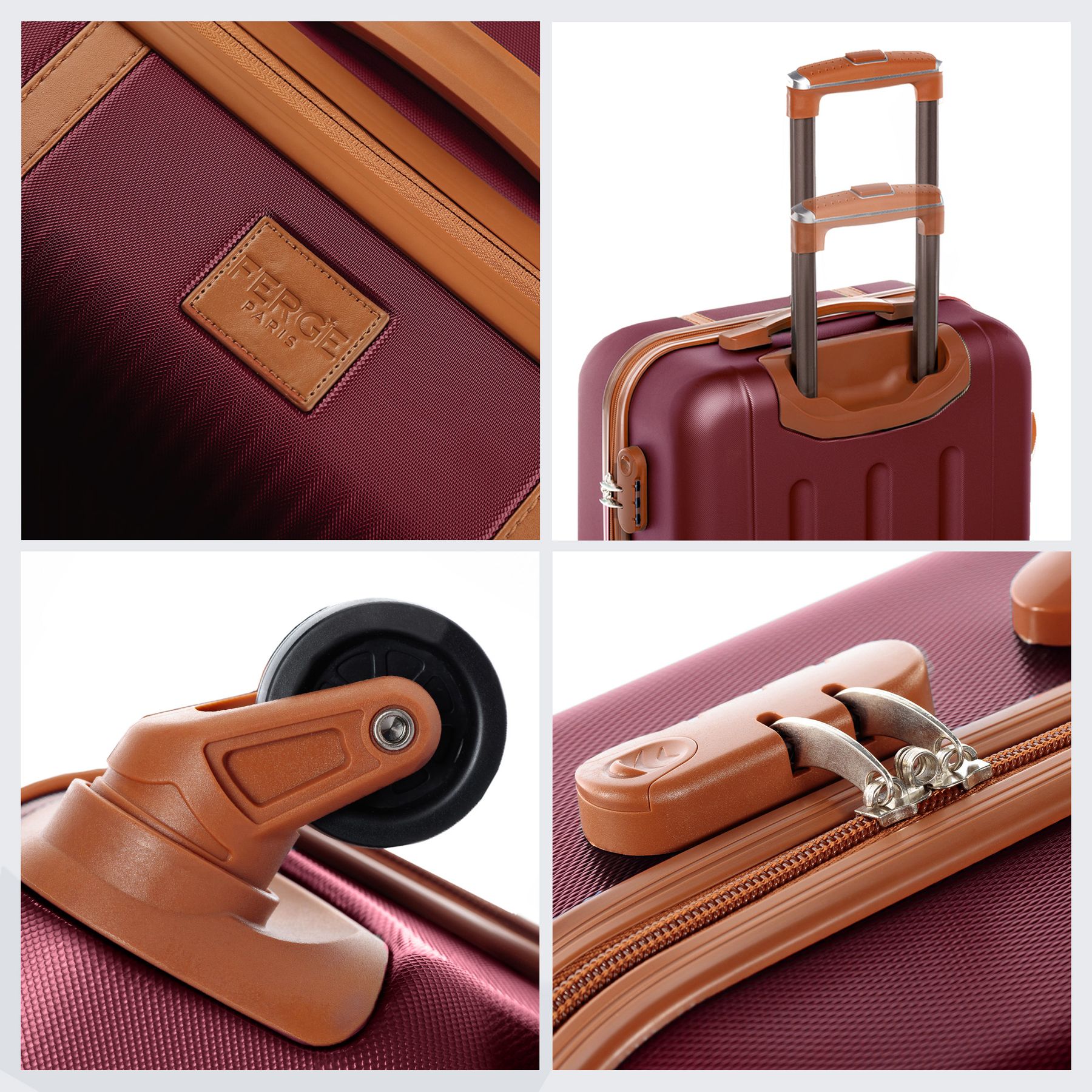 Hard-shell luggage set MILANO