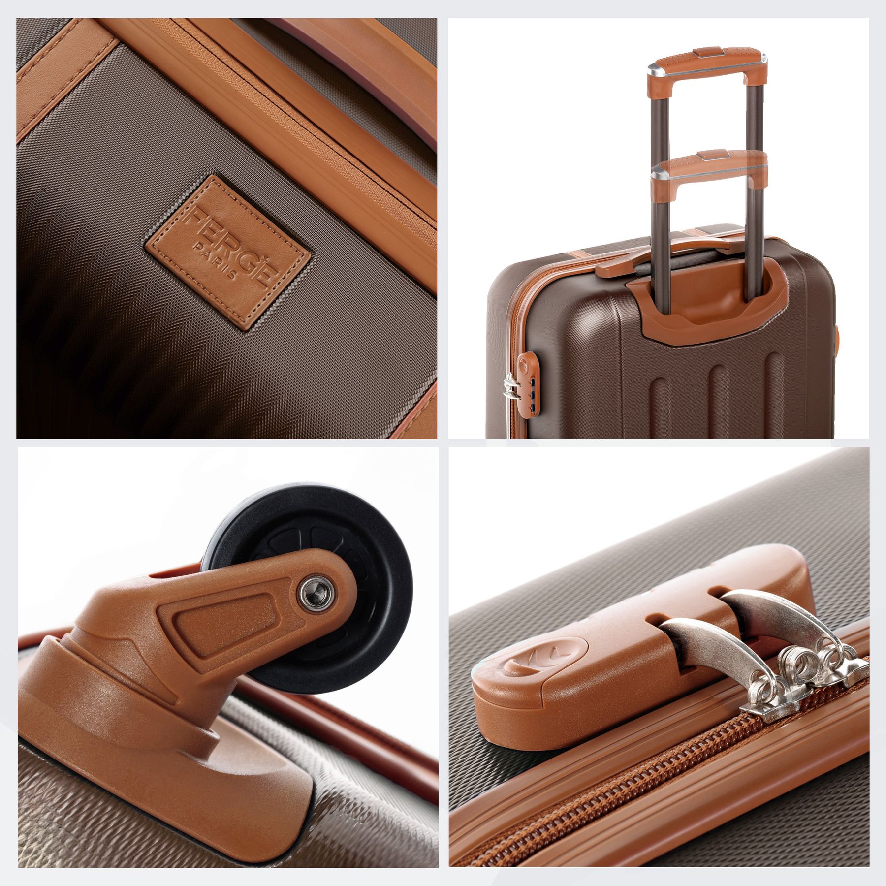 Hard-shell luggage set MILANO
