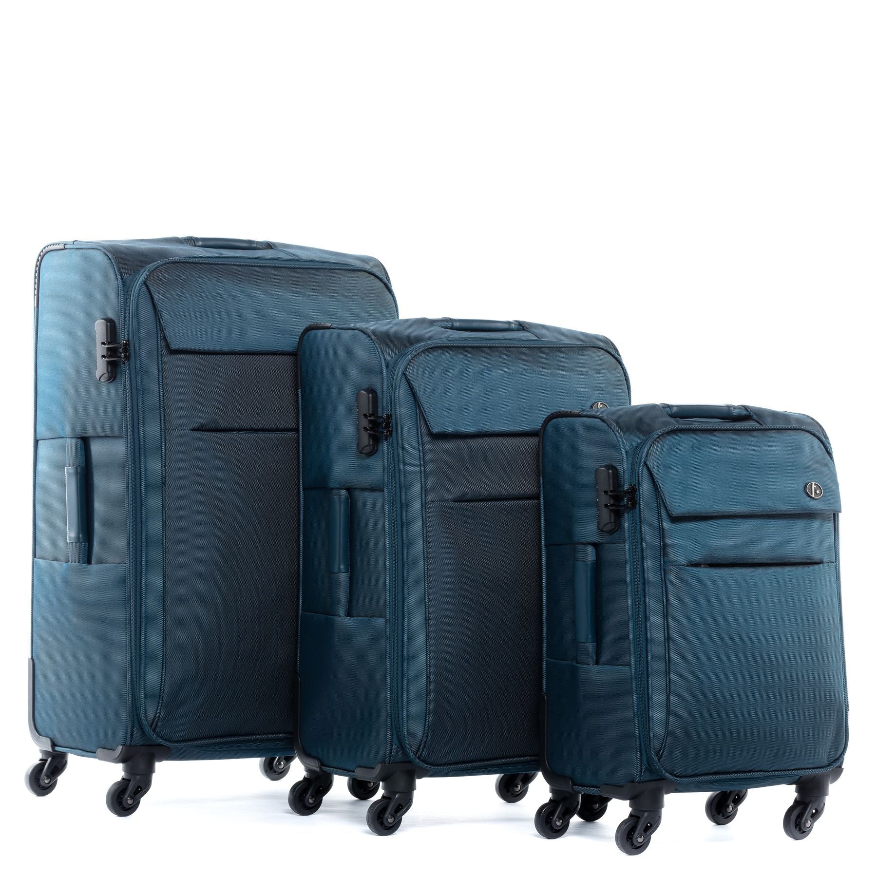 softshell-3set-weichschale-kofferset FERGÉ nylon Calais parent 22801