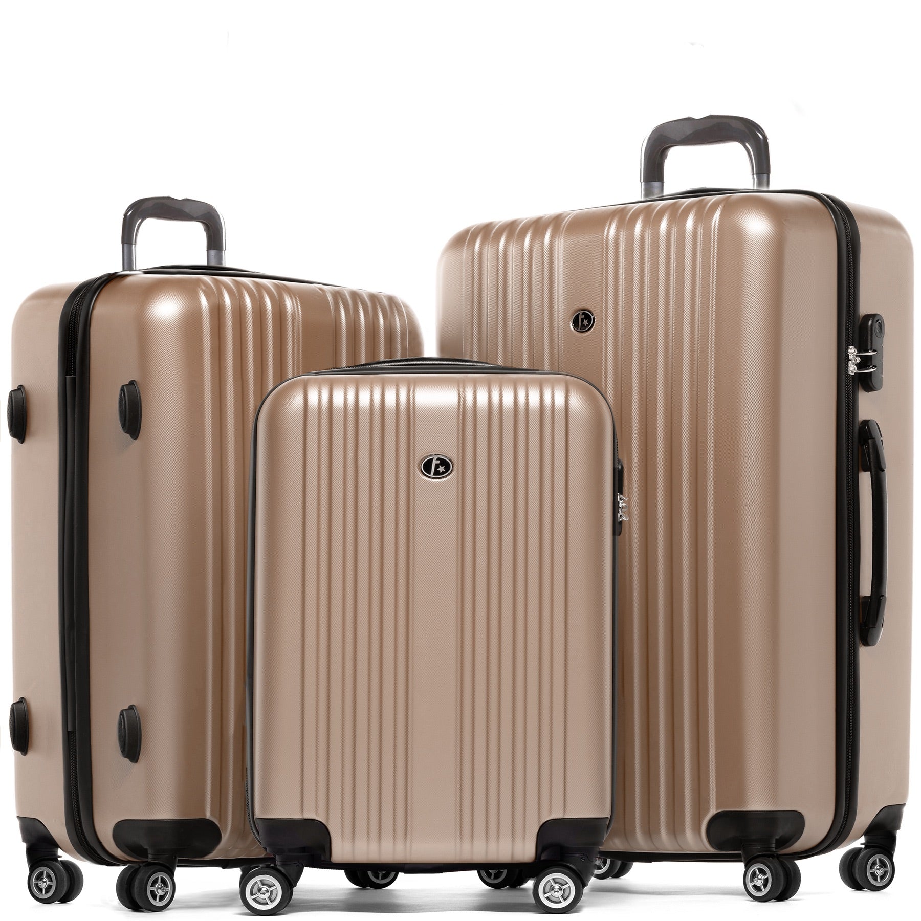 FERGÉ Kofferset 3-teilig TOULOUSE 3er Trolley Set erweiterbar 18