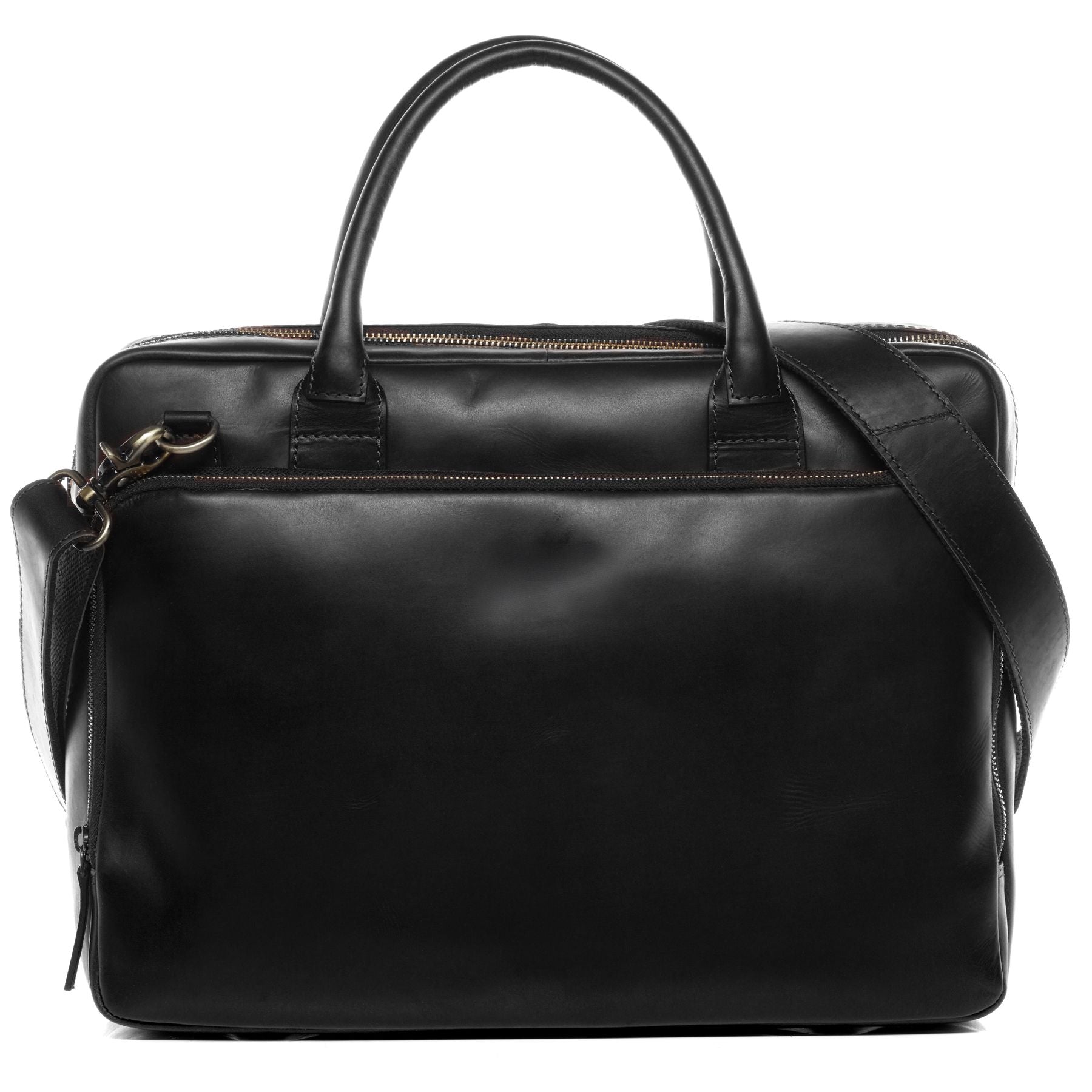 FERGÉ Laptoptasche Natur-Leder PAUL braun 48224