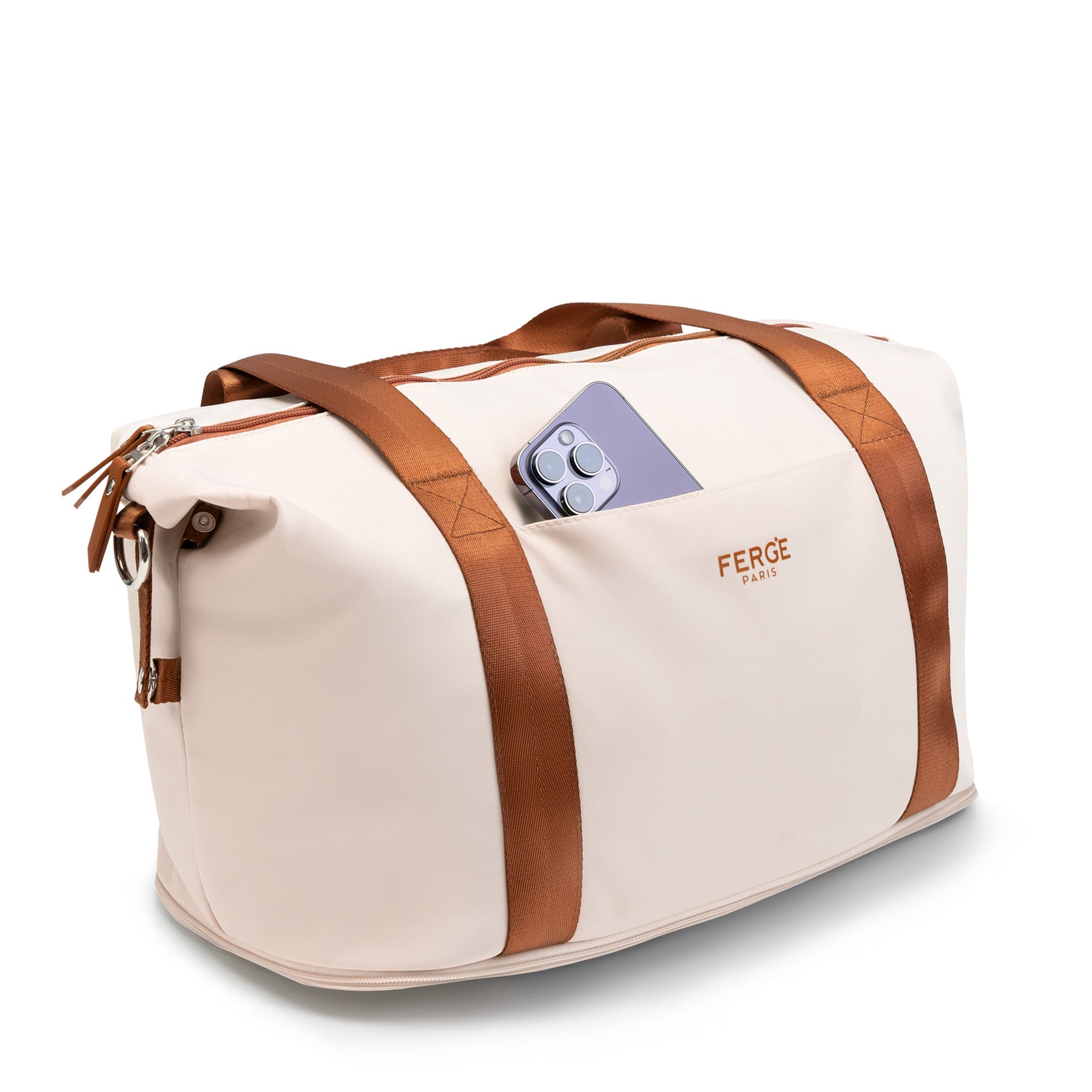 FERGÉ Reisetasche MILANO Handgepäck in blau schwarz 47561