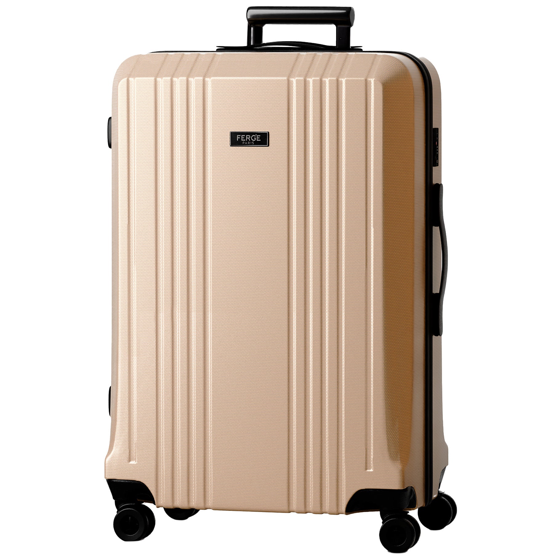 FERGÉ XL Koffer CANNES graphite Hartschalenkoffer Trolley 50162