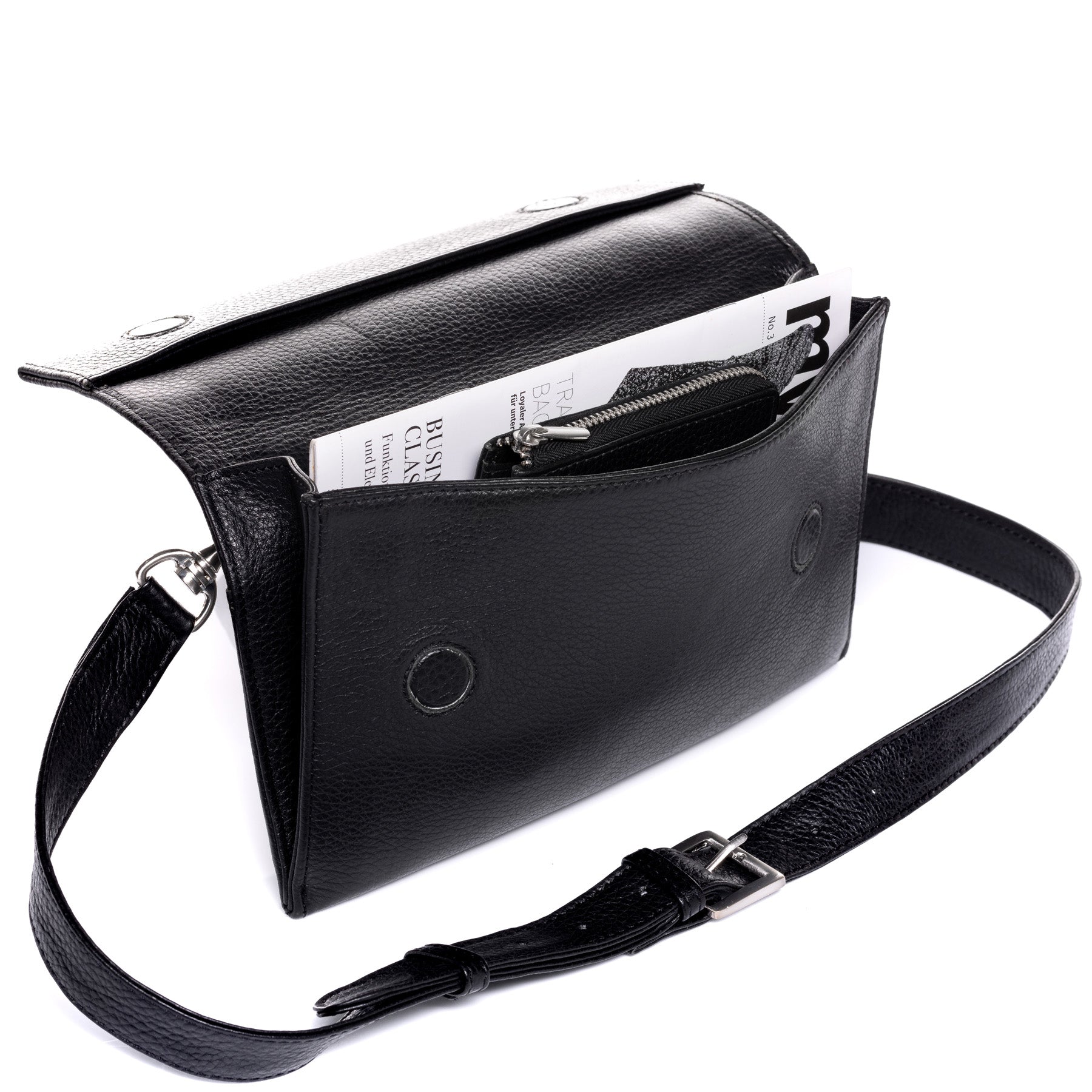 FEYNSINN BERLIN System Add On Tote Leder-16 NEA schwarz 41603