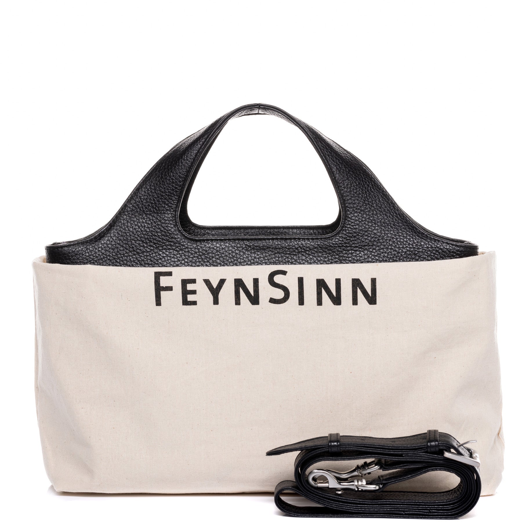 FEYNSINN BERLIN System Add On Tote Leder-16 NEA schwarz 41597