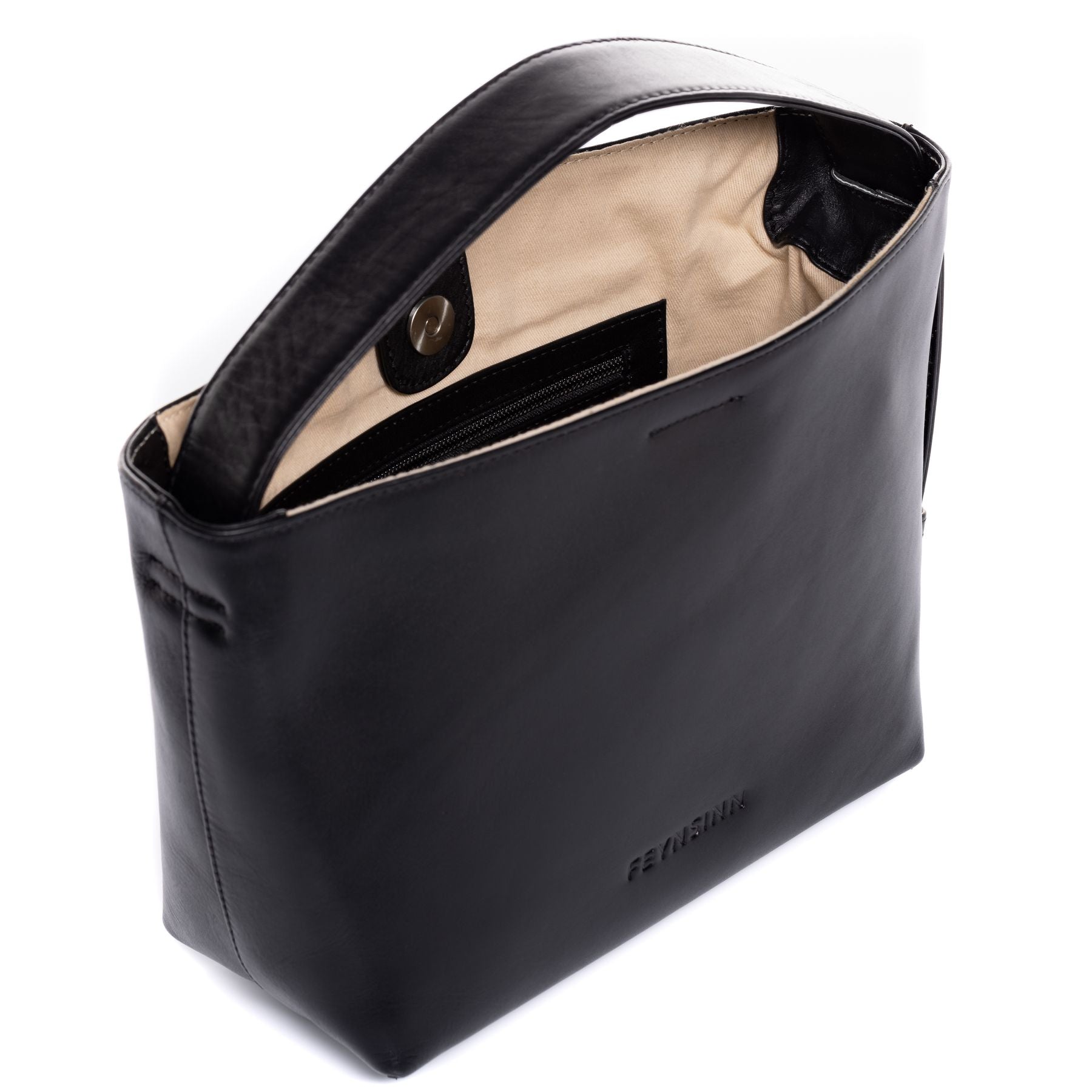 FEYNSINN BERLIN Hobo Bag Leder FINJA schwarz 41808