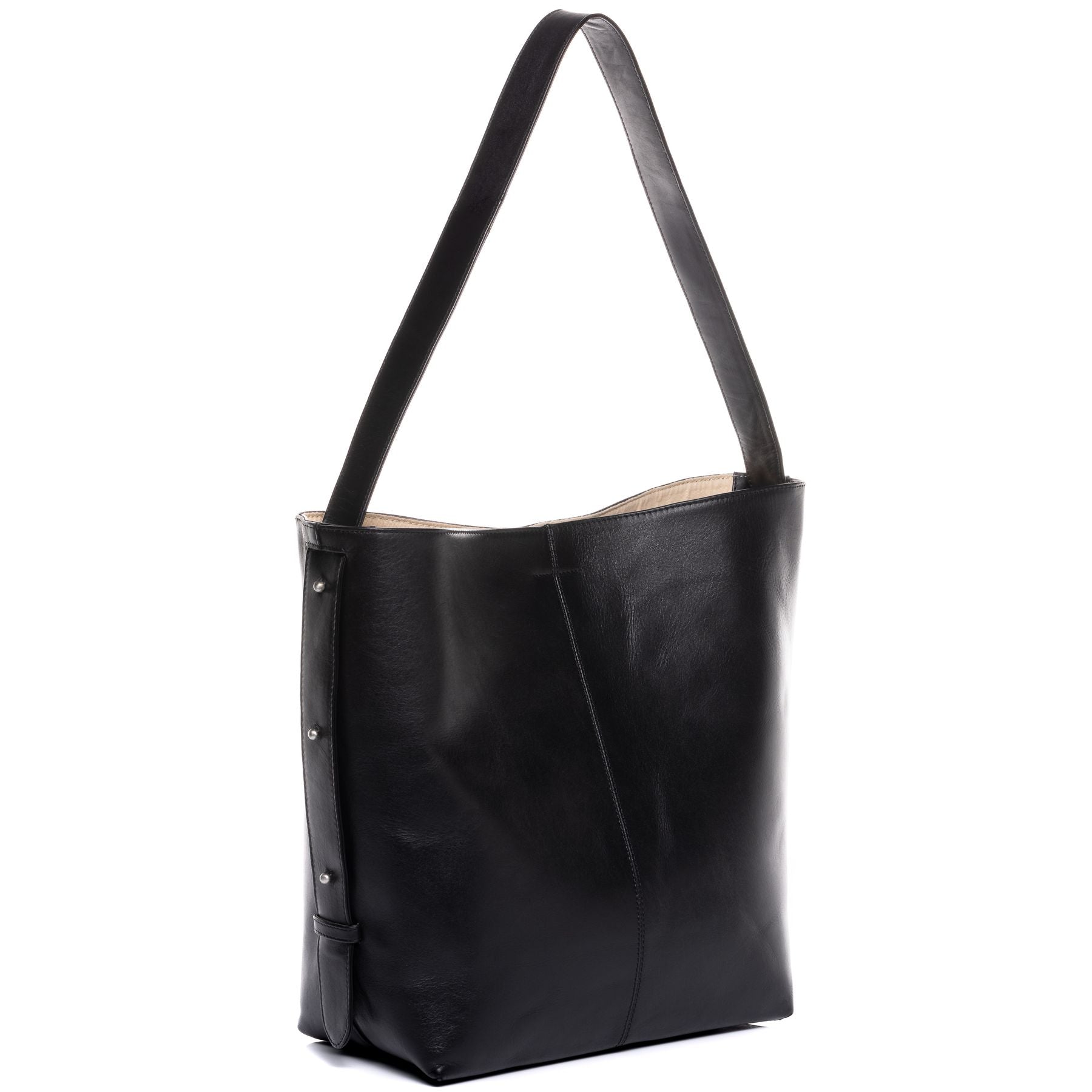 FEYNSINN BERLIN Hobo Bag Leder FINJA schwarz 41802