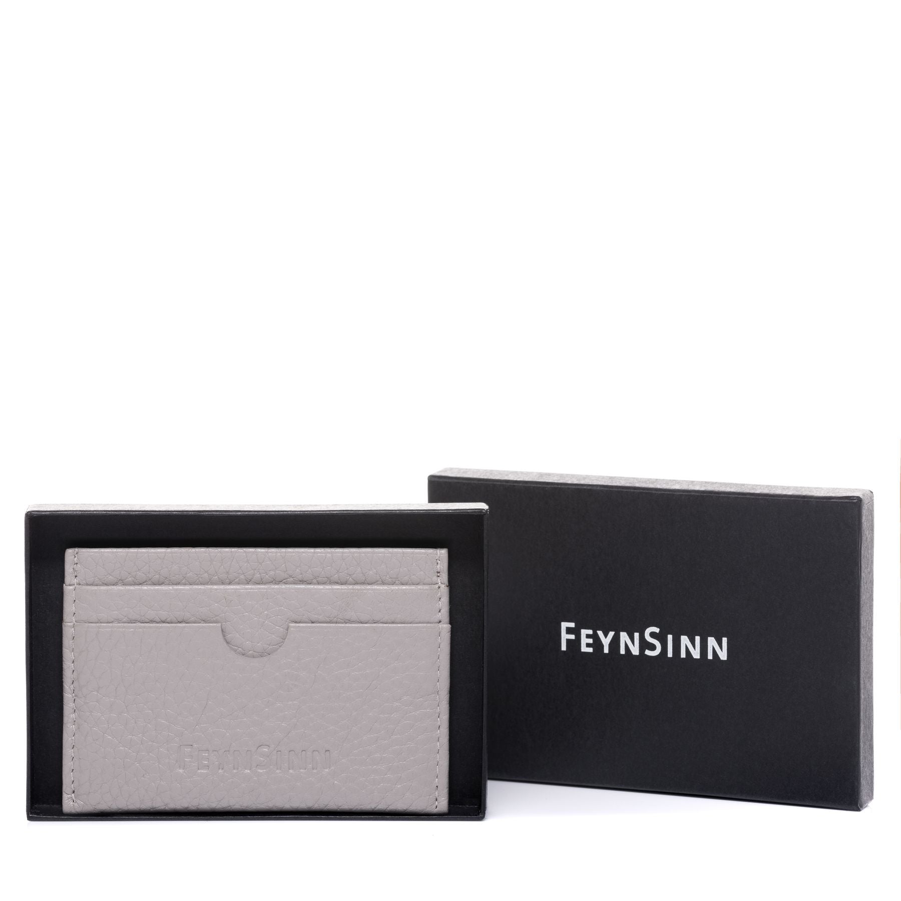 FEYNSINN BERLIN Kartenhalter Leder klein ADA schwarz 41920