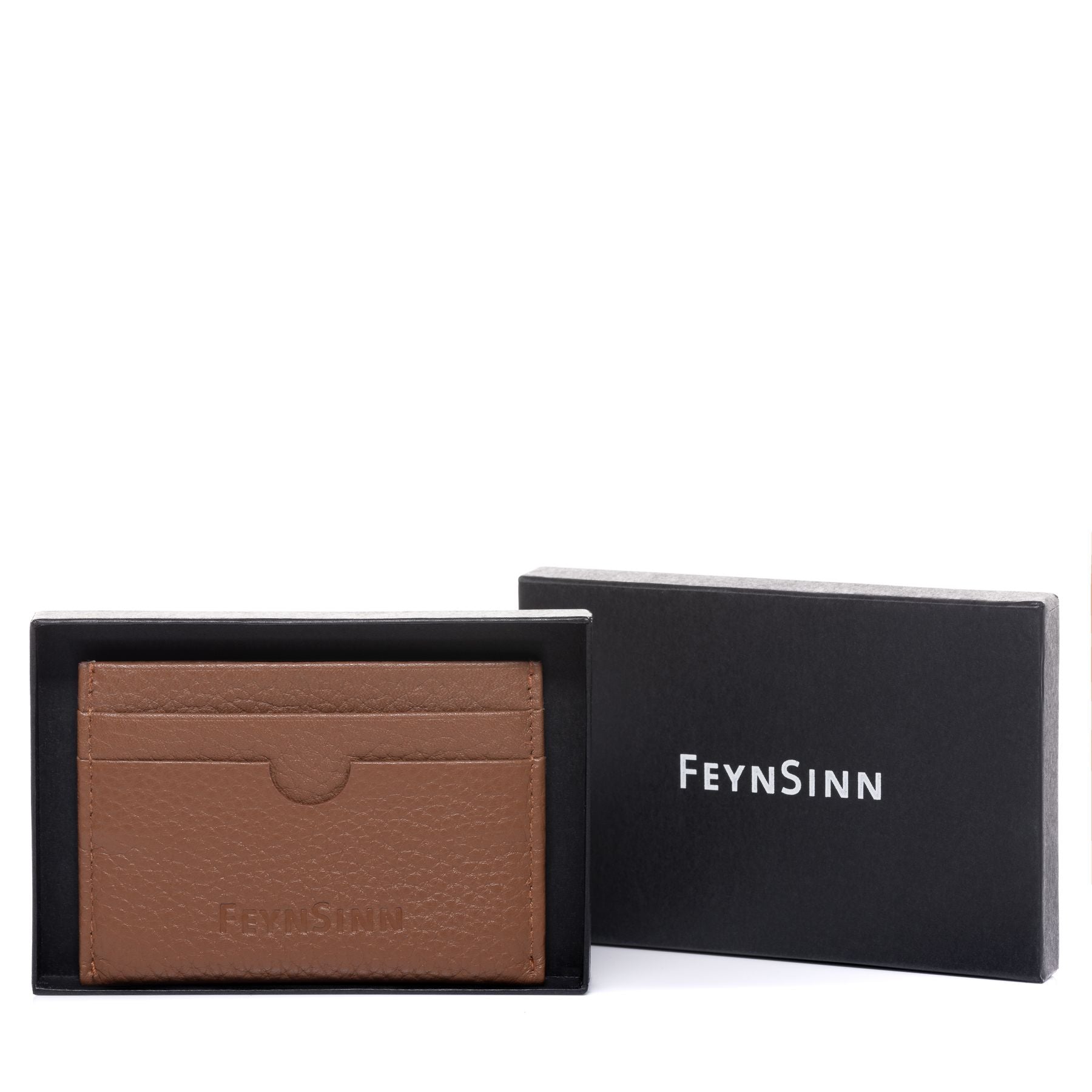 FEYNSINN BERLIN Kartenhalter Leder klein ADA schwarz 41929