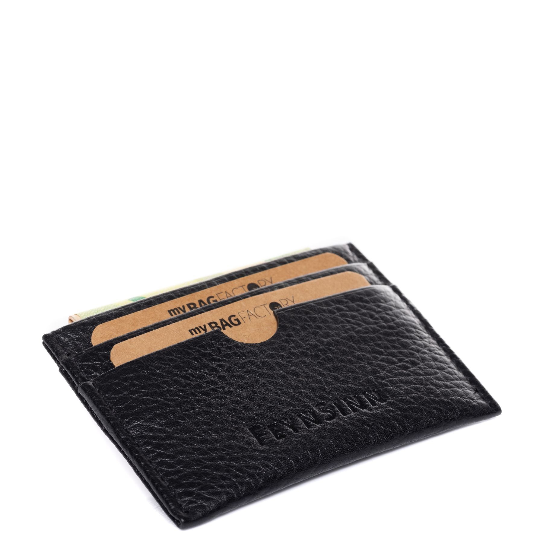 FEYNSINN BERLIN Kartenhalter Leder klein ADA schwarz 41918