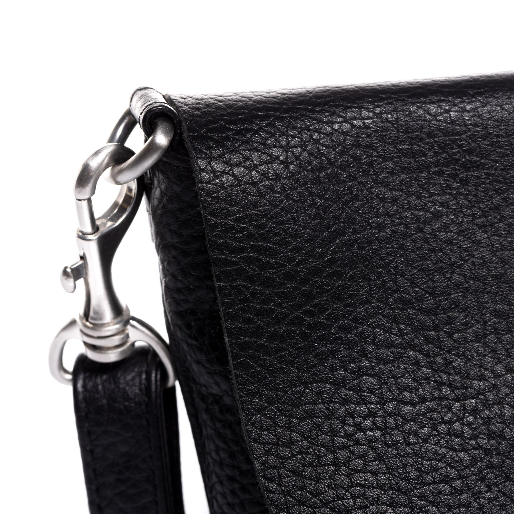 FEYNSINN BERLIN Schultertasche Leder & Umhängetasche Leder klein LIVA schwarz 41842