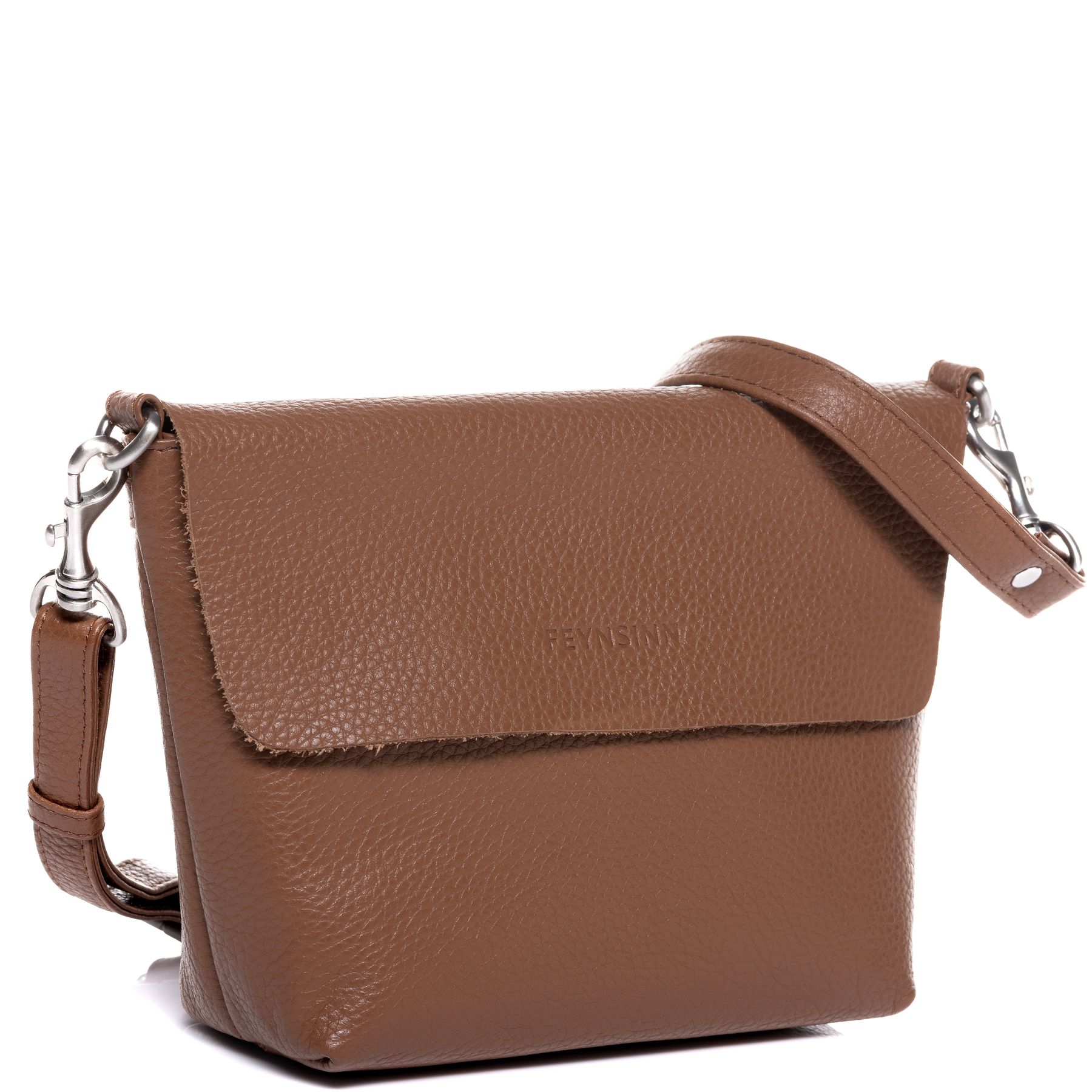 FEYNSINN BERLIN Schultertasche Leder & Umhängetasche Leder klein LIVA schwarz 41848