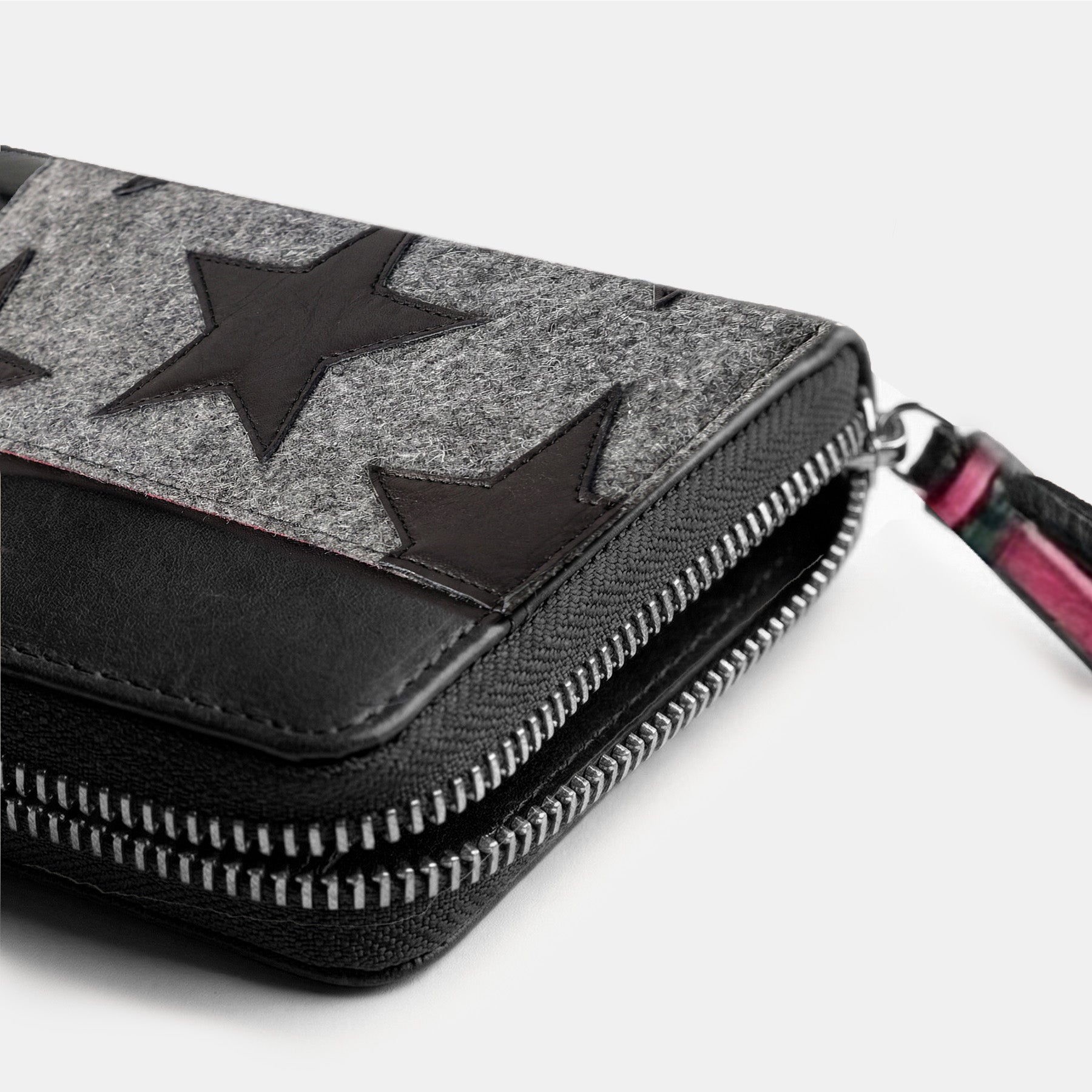 Geldbeutel-Leder-schwarz-grau-5-material