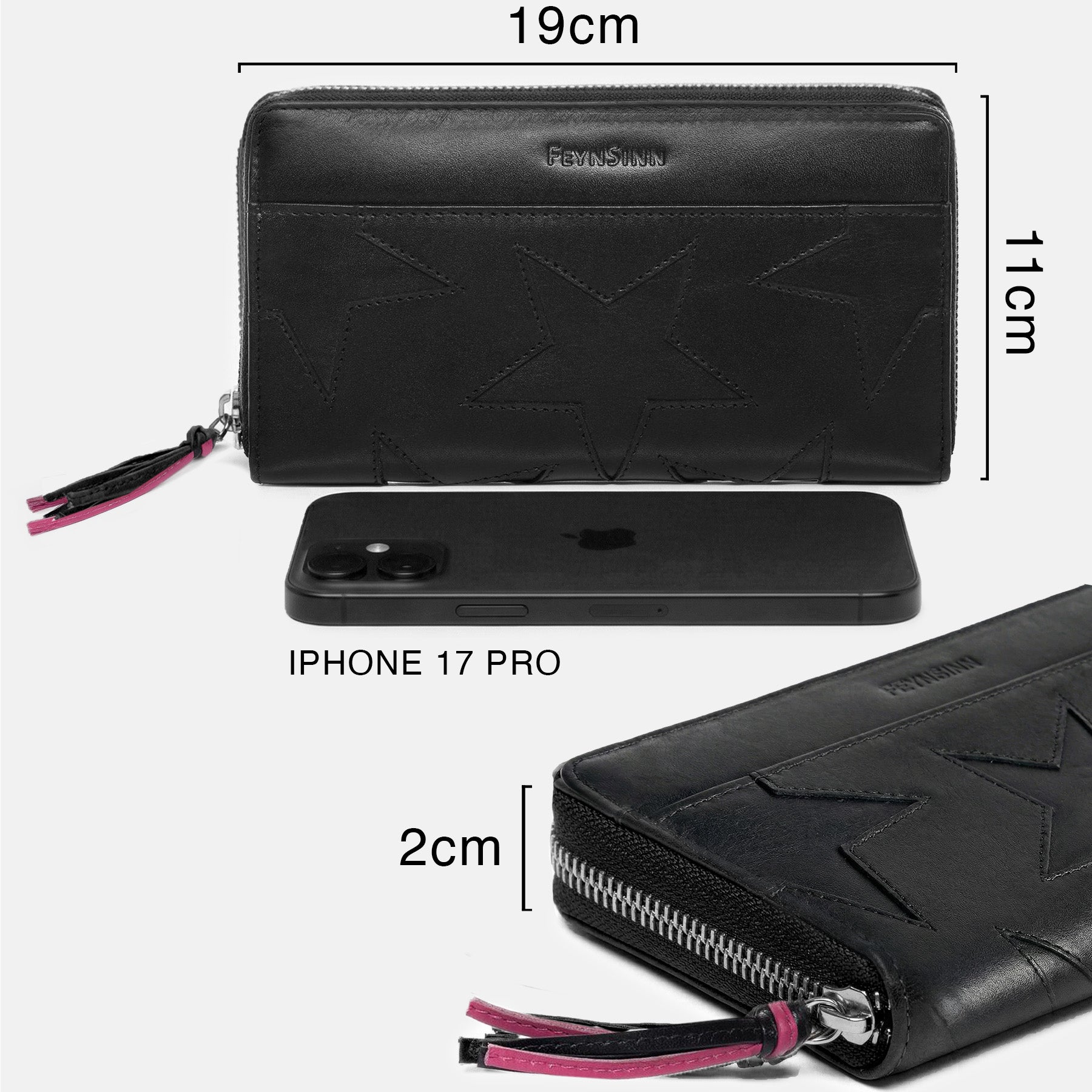 Geldbeutel-Leder-schwarz-schwarz-7-Seiten-masse