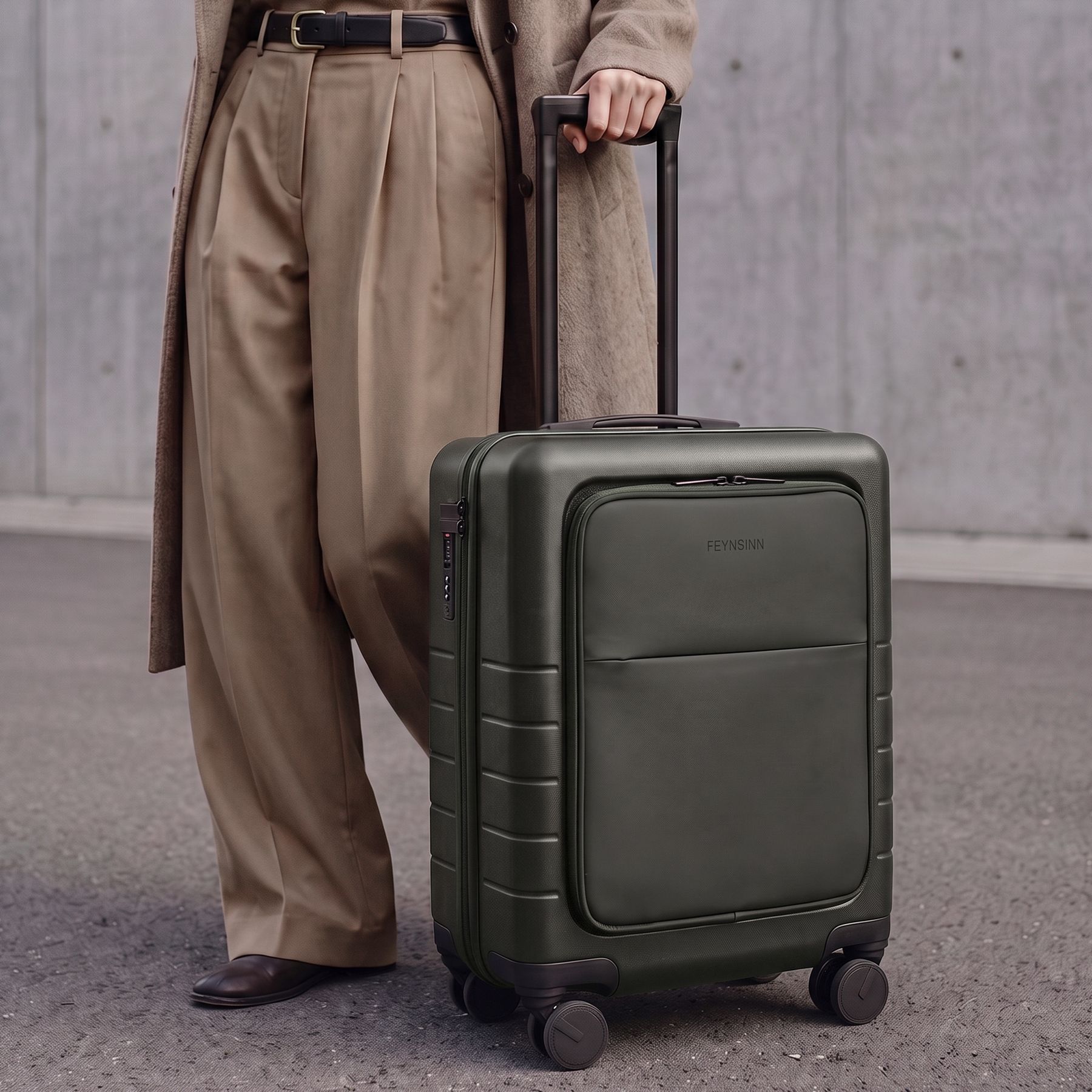 Handgepäck Ryker Smart mit Laptopfach Inuse olive Inuse
