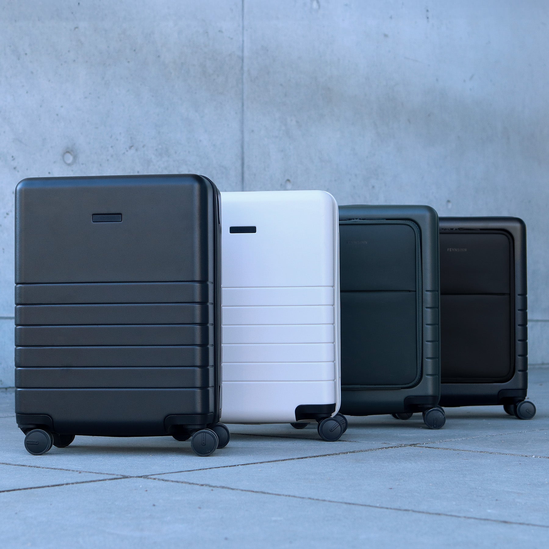 FEYNSINN Handgepäck-Koffer RYKER Kabinen-Trolley Hartschale 49917