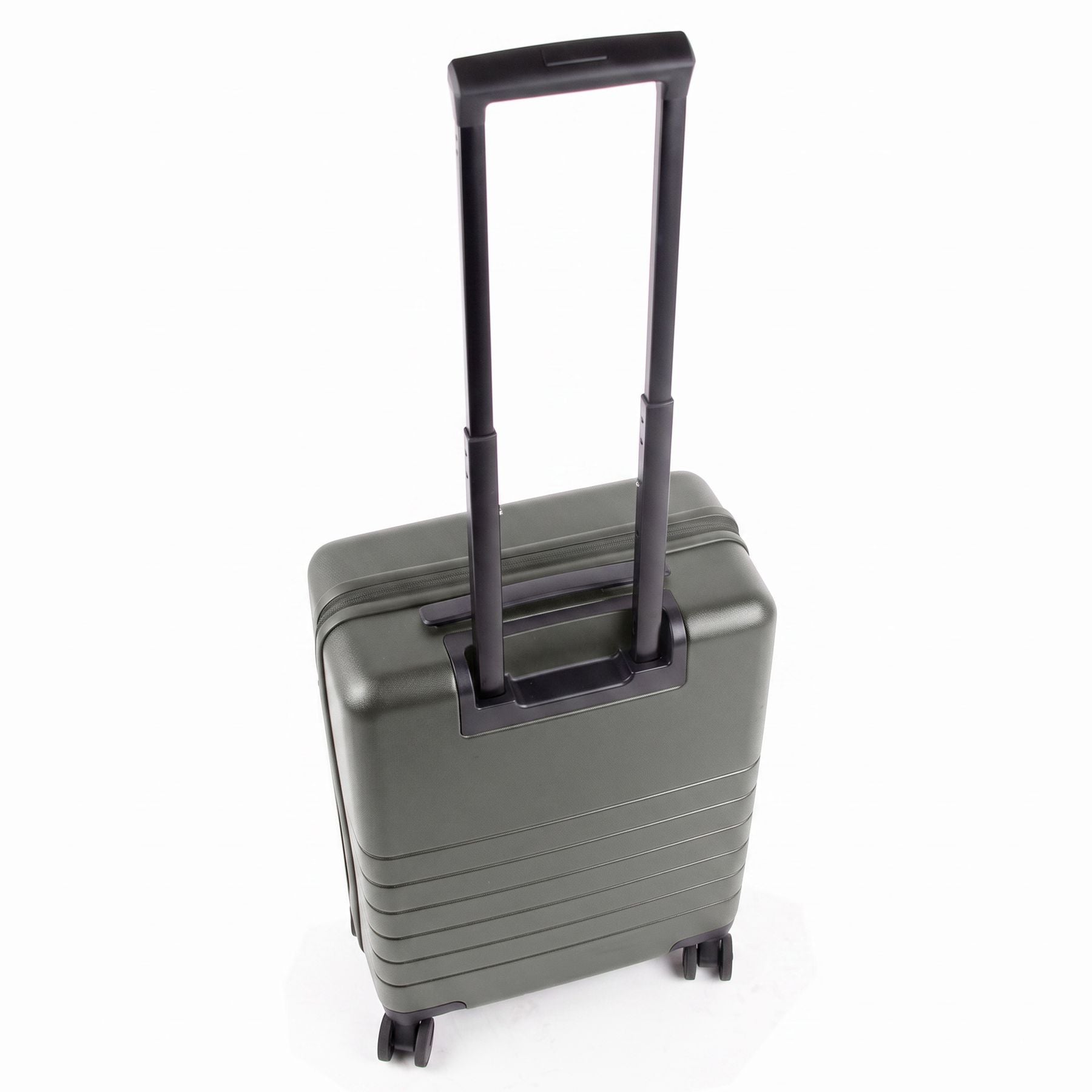 FEYNSINN carry-on suitcase RYKER with front compartment black beige olive travel suitcase cabin trolley hard shell 4 wheels