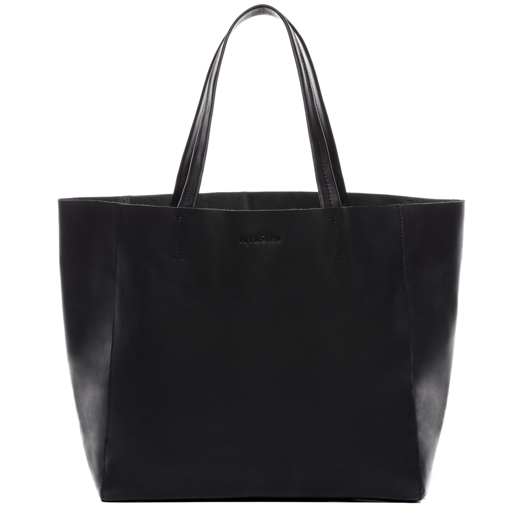 FEYNSINN BERLIN Schultertasche Leder XL AURI schwarz 33587