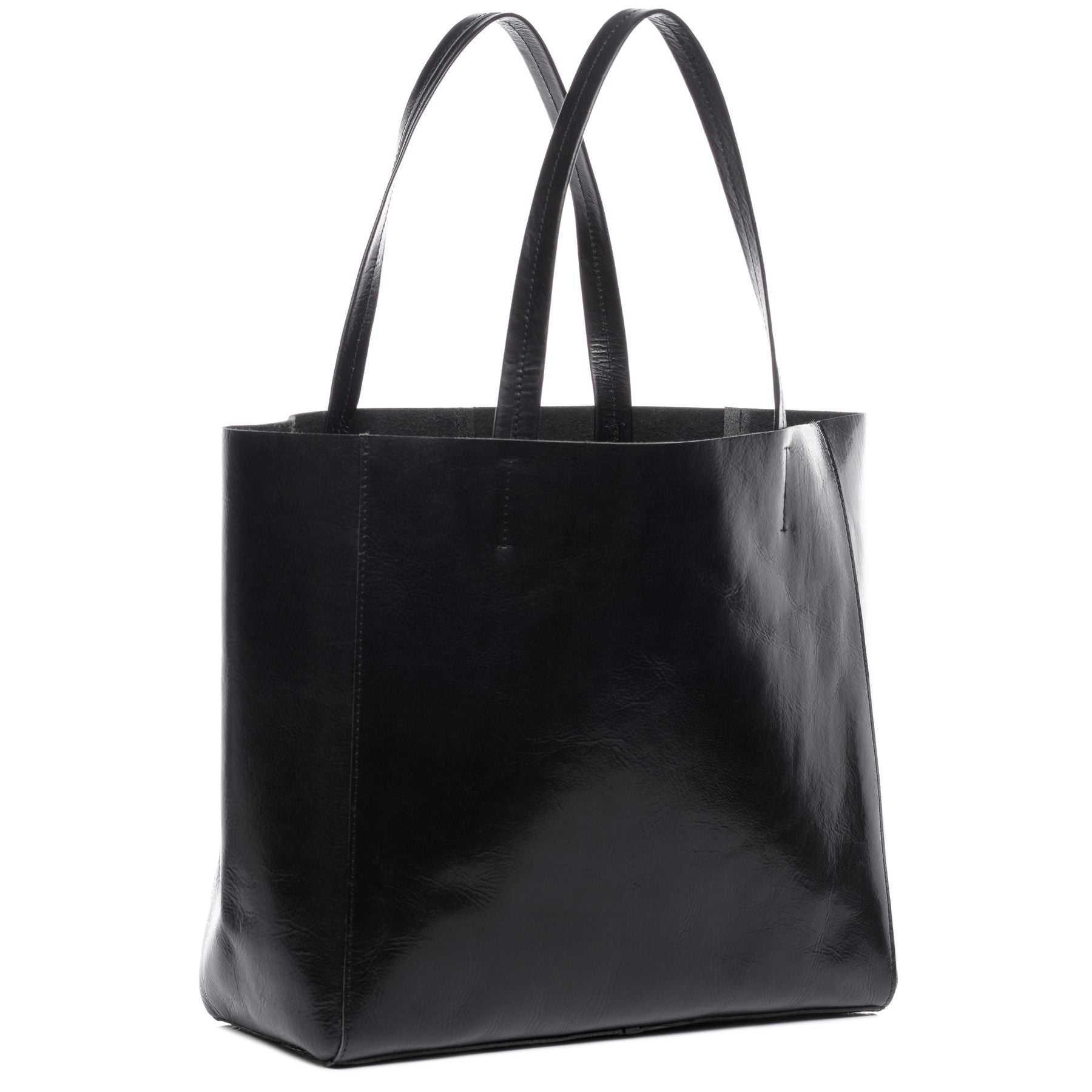 FEYNSINN BERLIN Schultertasche Leder XL AURI schwarz 33584