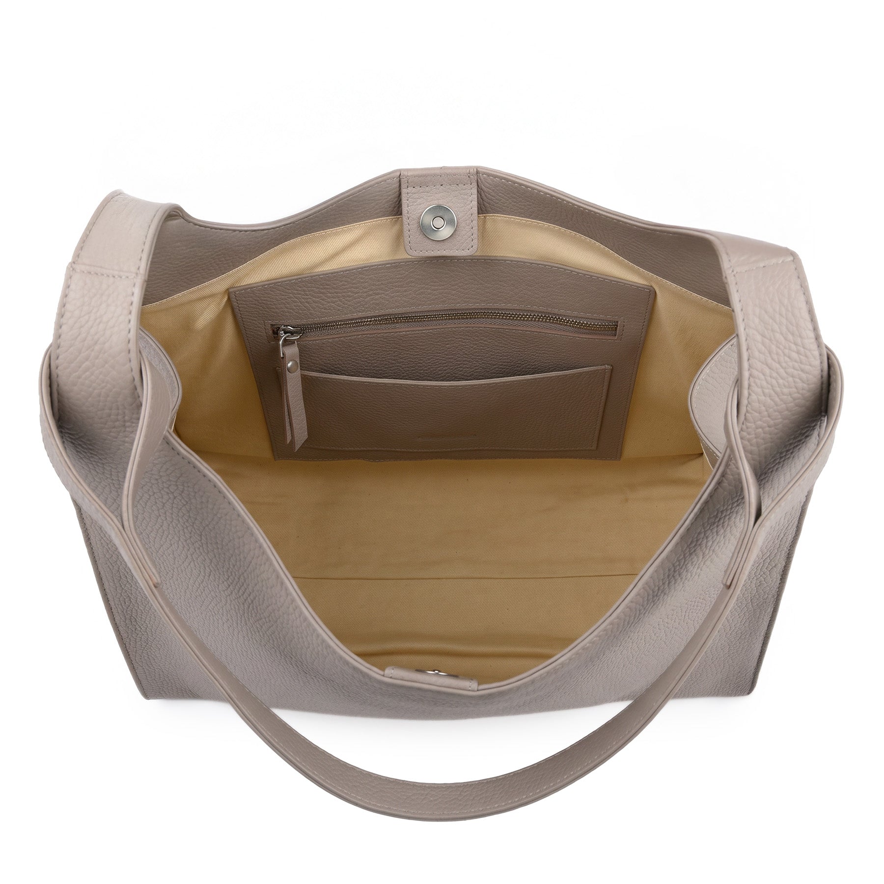 Hobo Bag sand Leder Ebba Innen