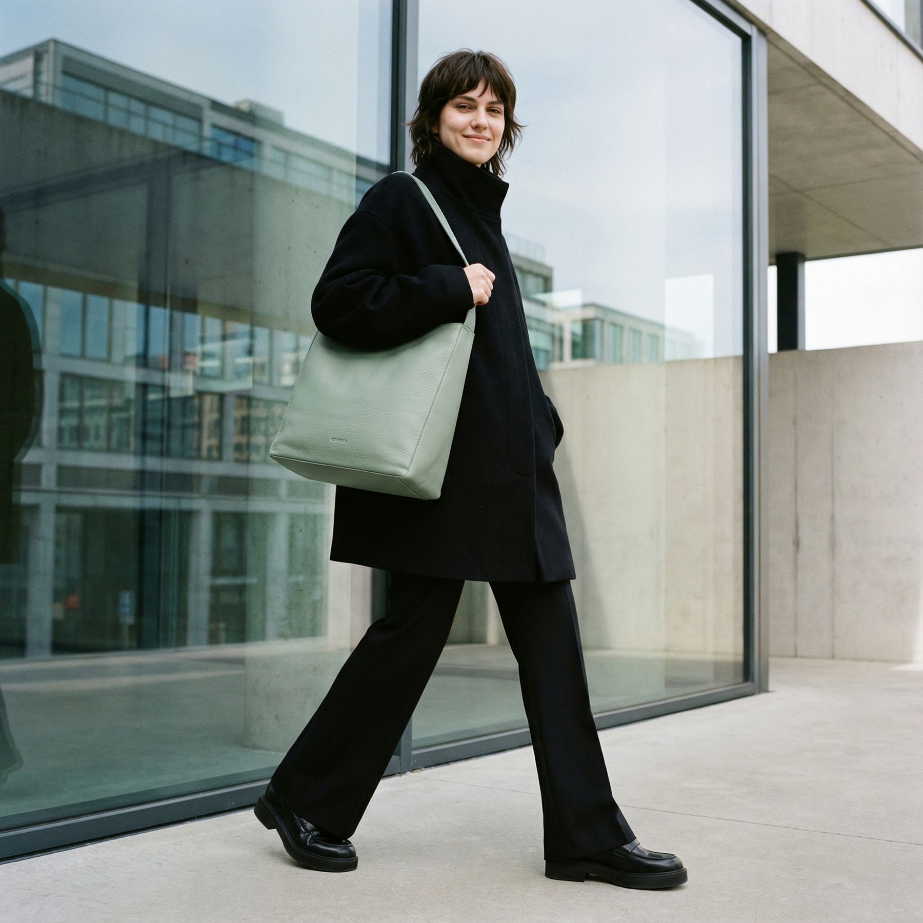 Hobo Bag NOE Rambler Leder