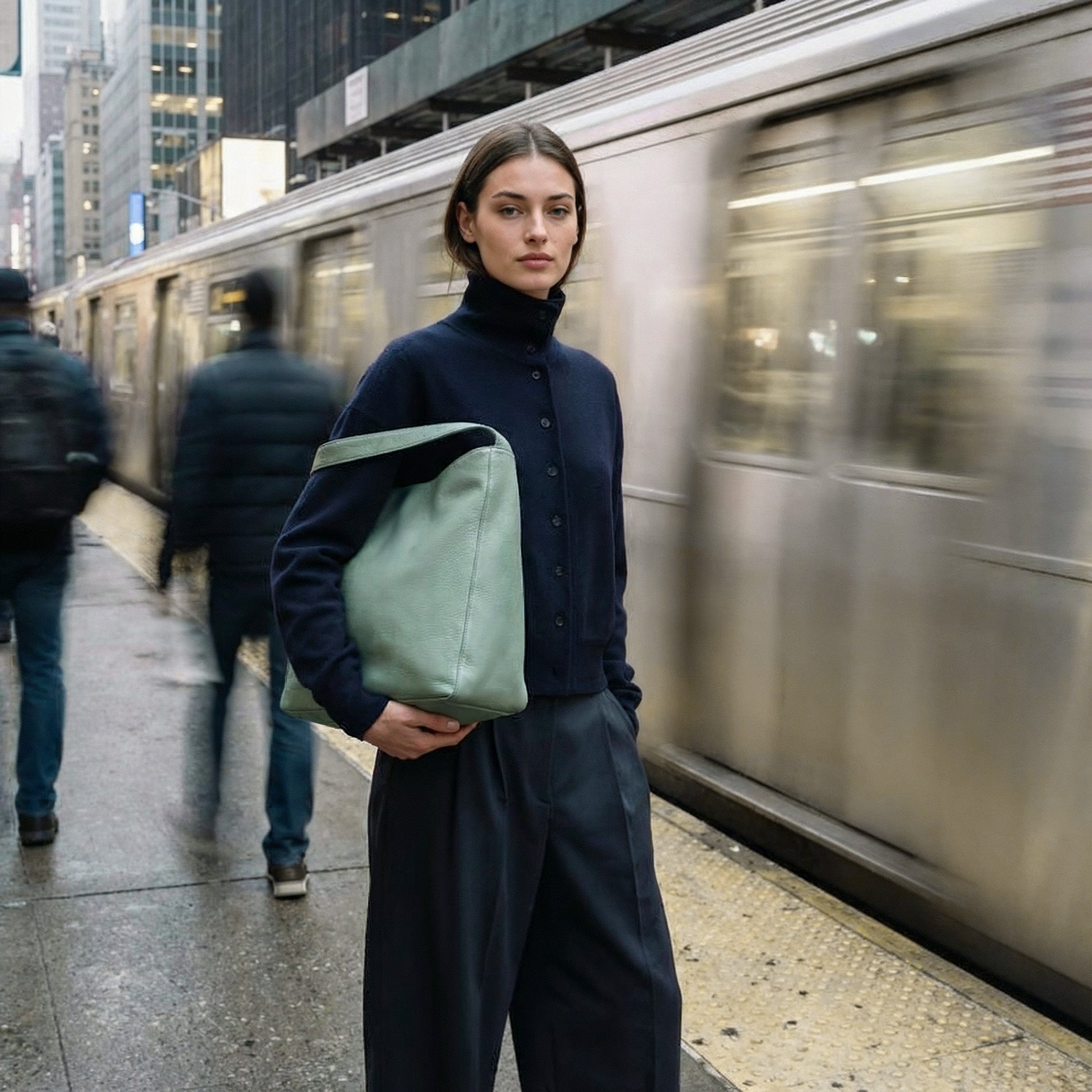 Hobo Bag NOE Rambler Leather