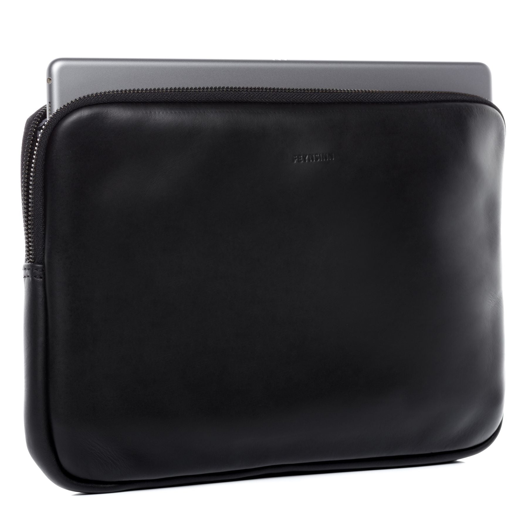 FEYNSINN BERLIN Laptoptasche Leder JASPAR 17"-schwarz 27363