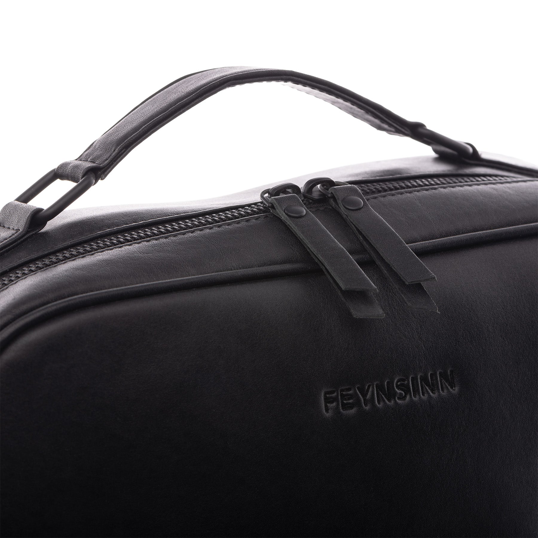 FEYNSINN Laptoprucksack Leder TJARK Large Kurierrucksack 6