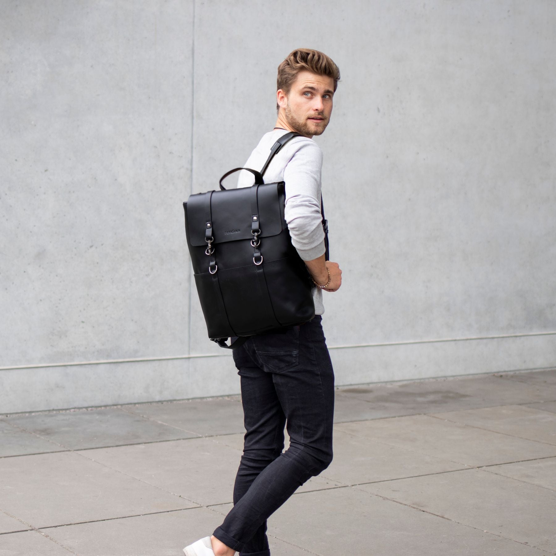 FEYNSINN BERLIN Rucksack Leder VAL Large  31374