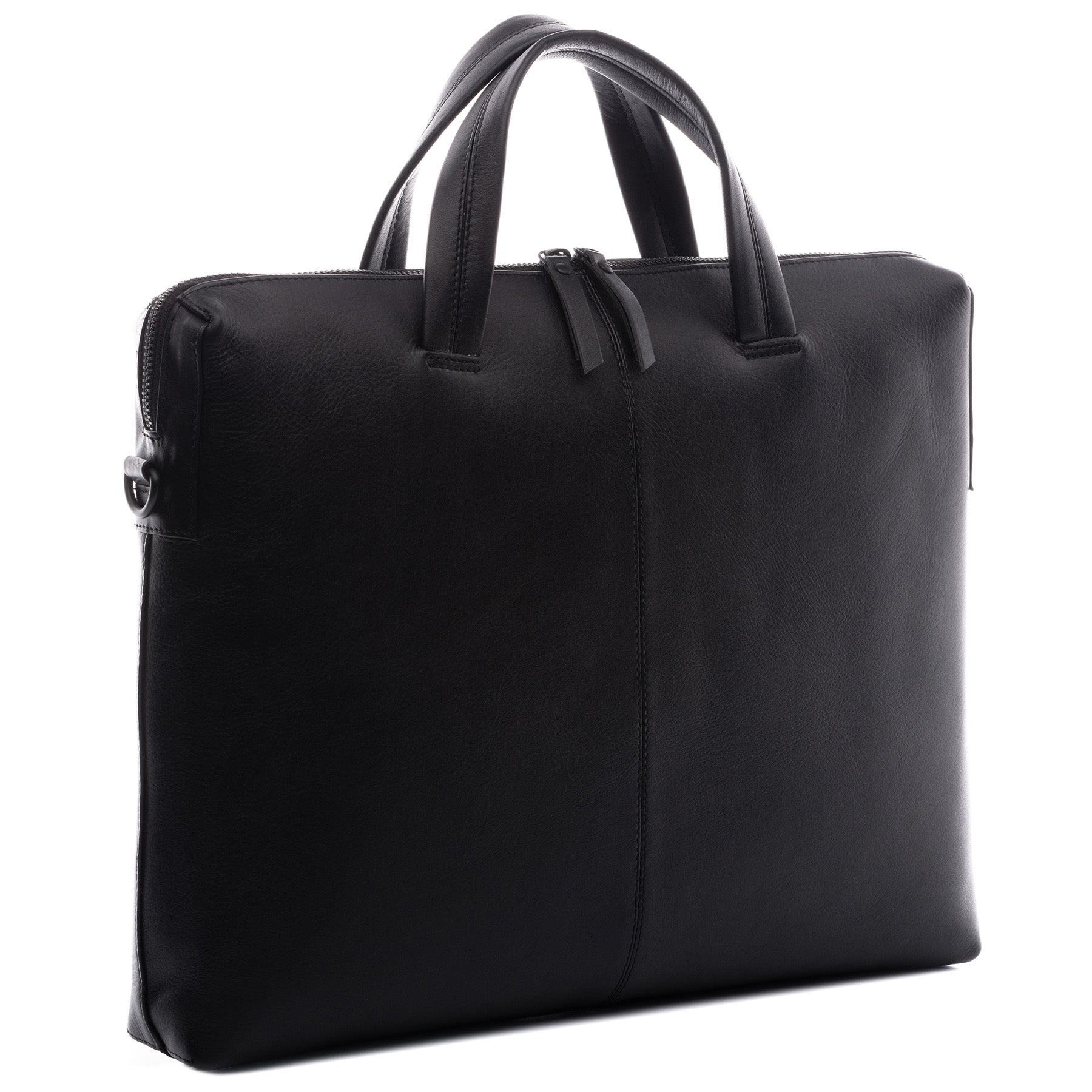 FEYNSINN Laptoptasche Leder ENNO schwarz Businesstasche 44307
