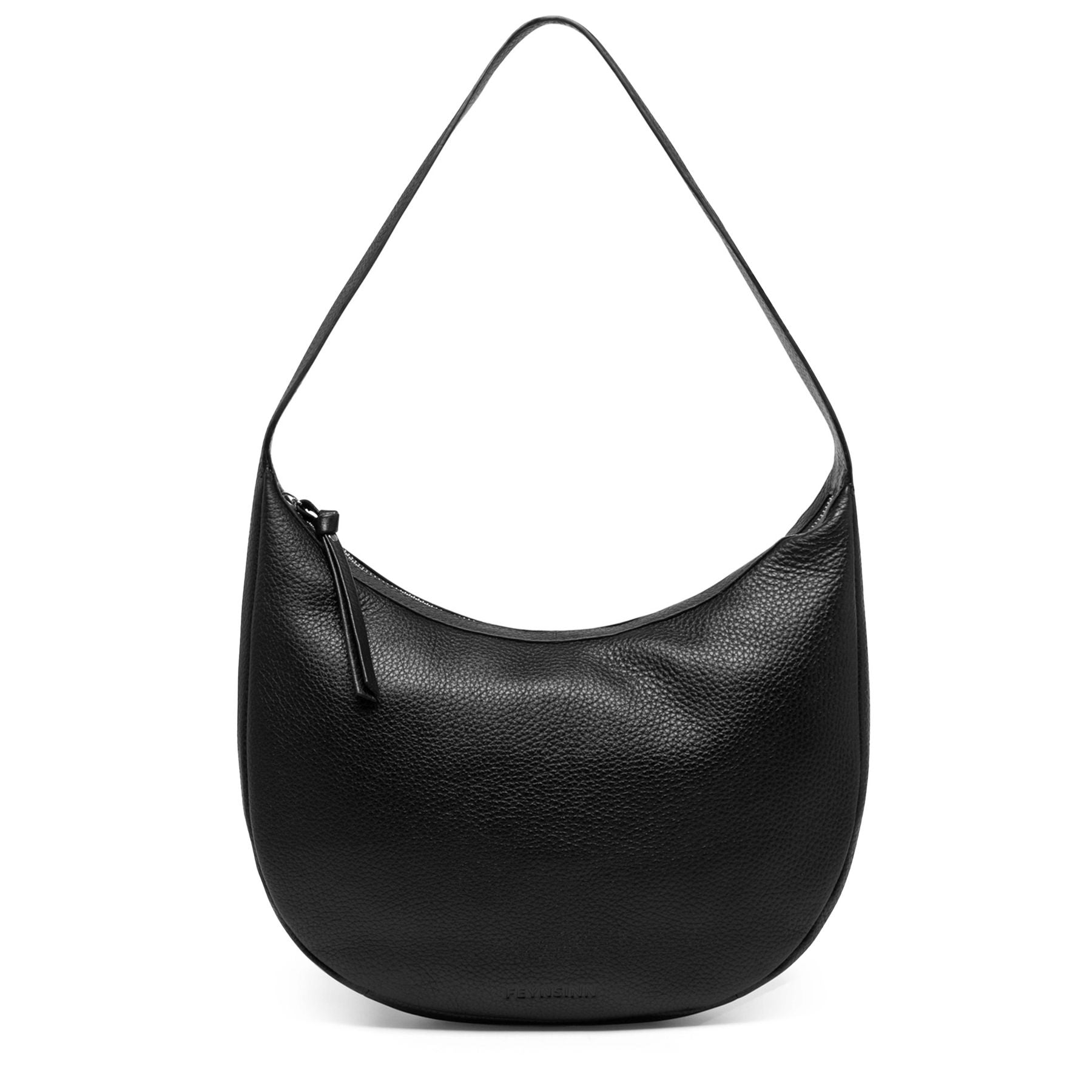 FEYNSINN halfmoon-bag JOYY RAMBLER Leder M black 1