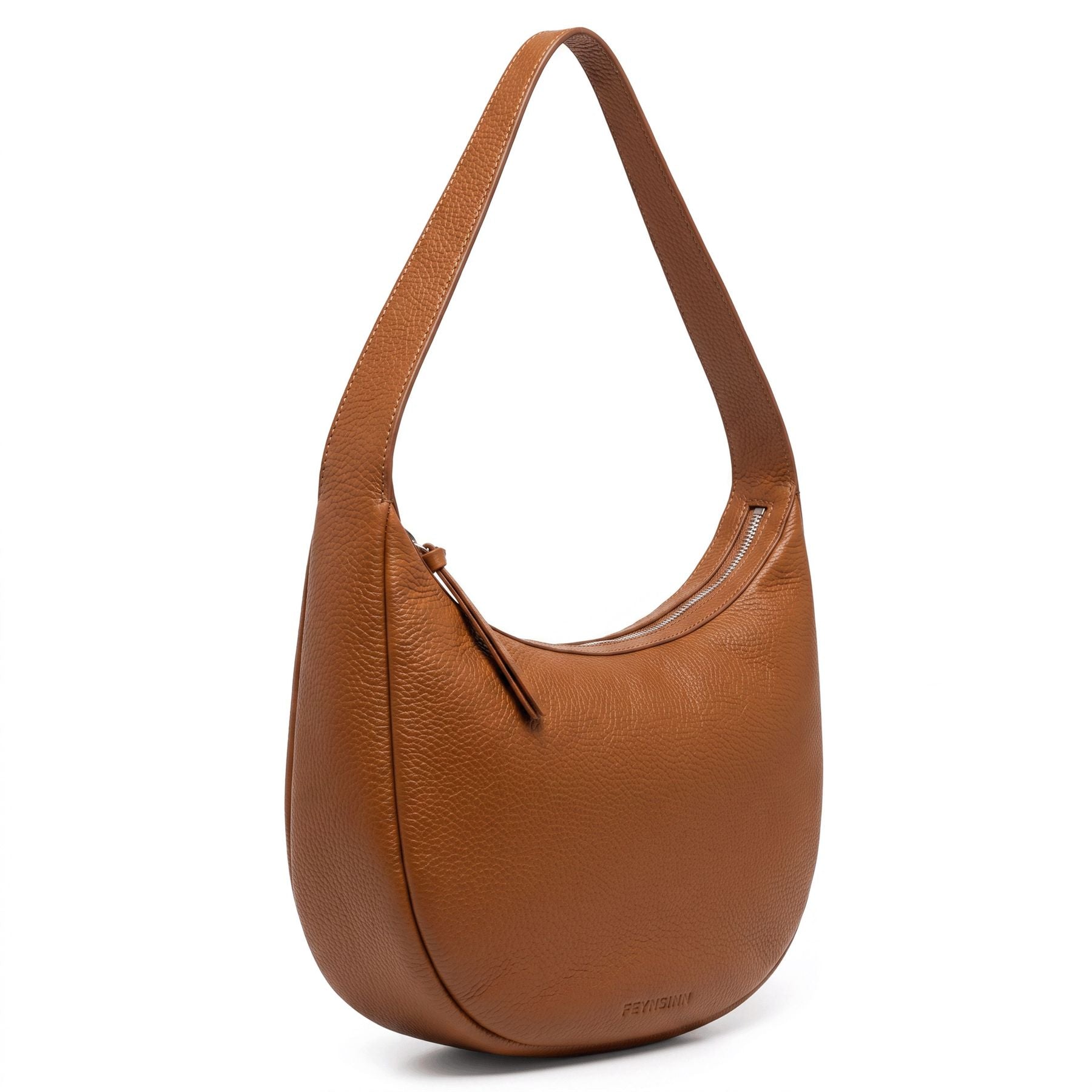 FEYNSINN halfmoon-bag JOYY RAMBLER Leder M tan 3