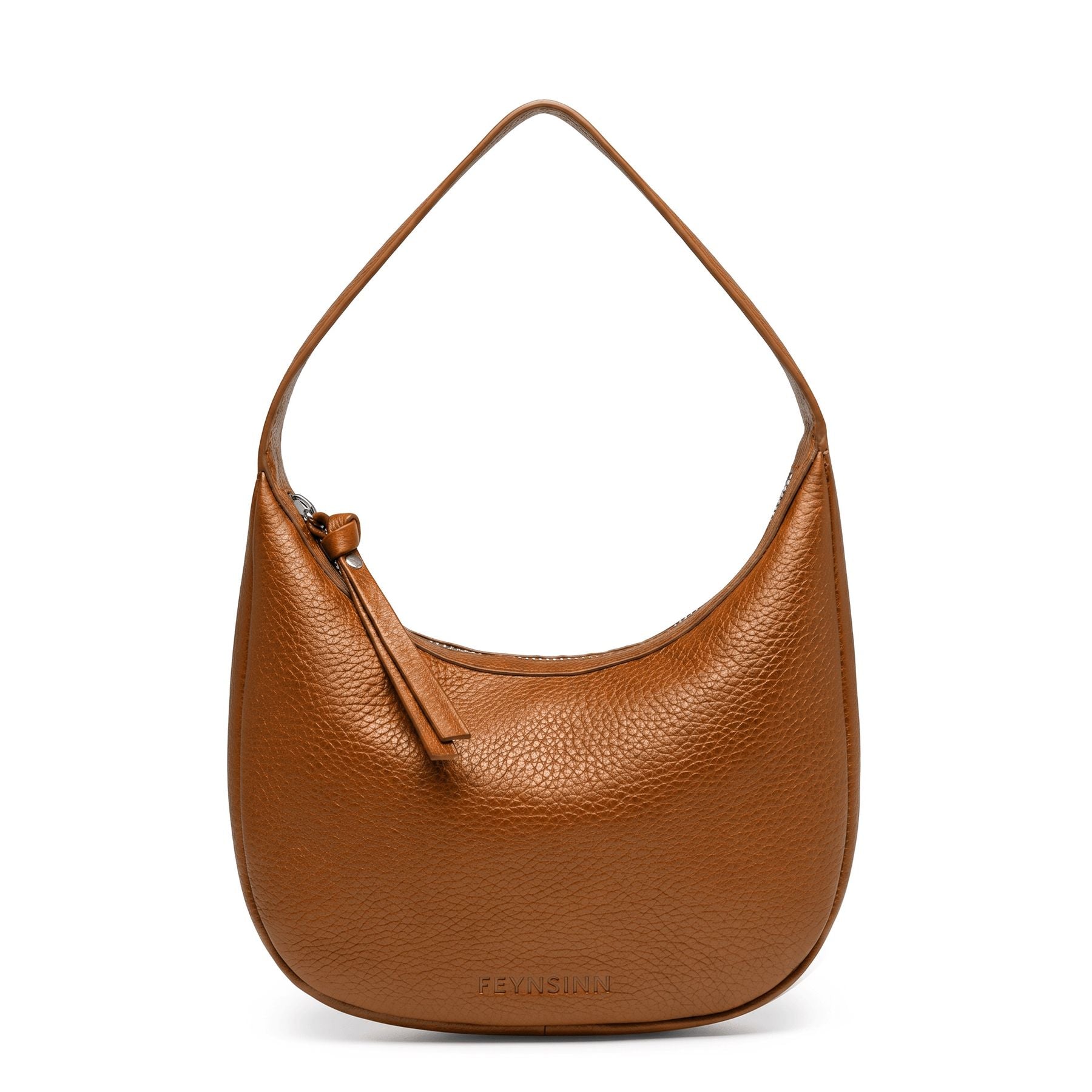 FEYNSINN halfmoon-bag JOYY RAMBLER Leder S tan 1