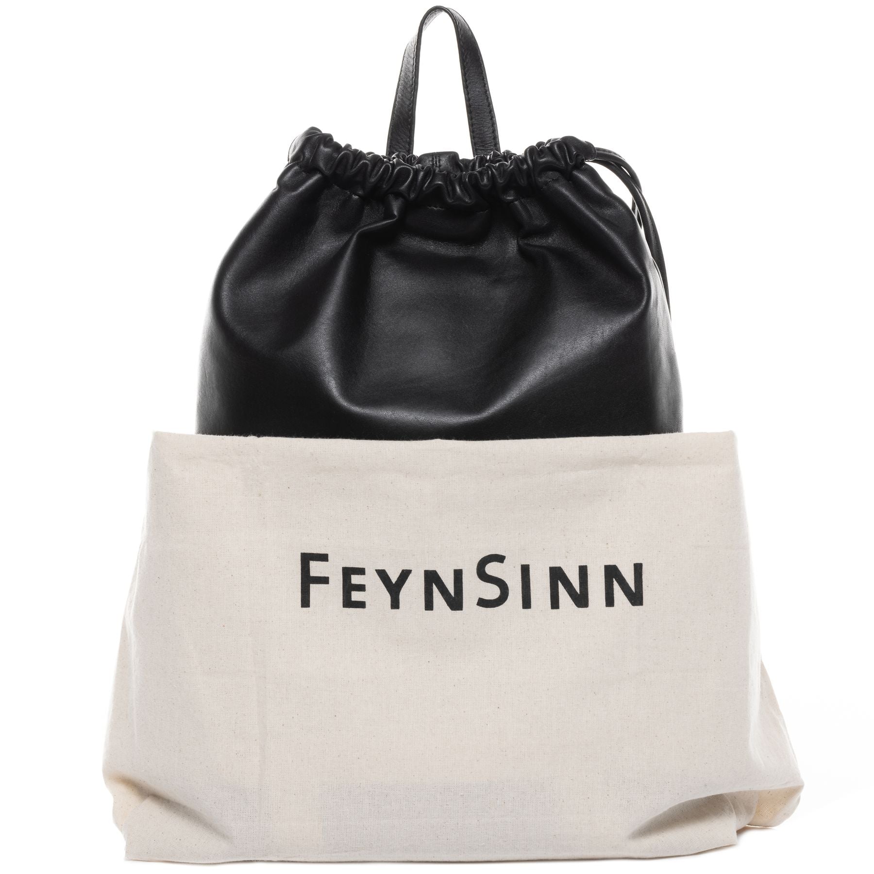 FEYNSINN BERLIN Rucksack Leder NIK schwarz 36685