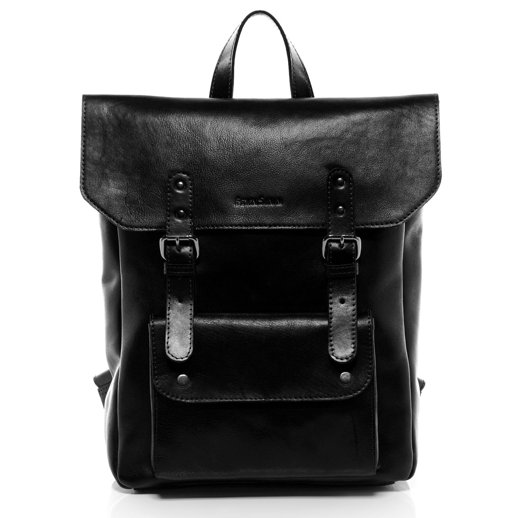 FEYNSINN BERLIN Rucksack Leder PHOENIX schwarz 19621